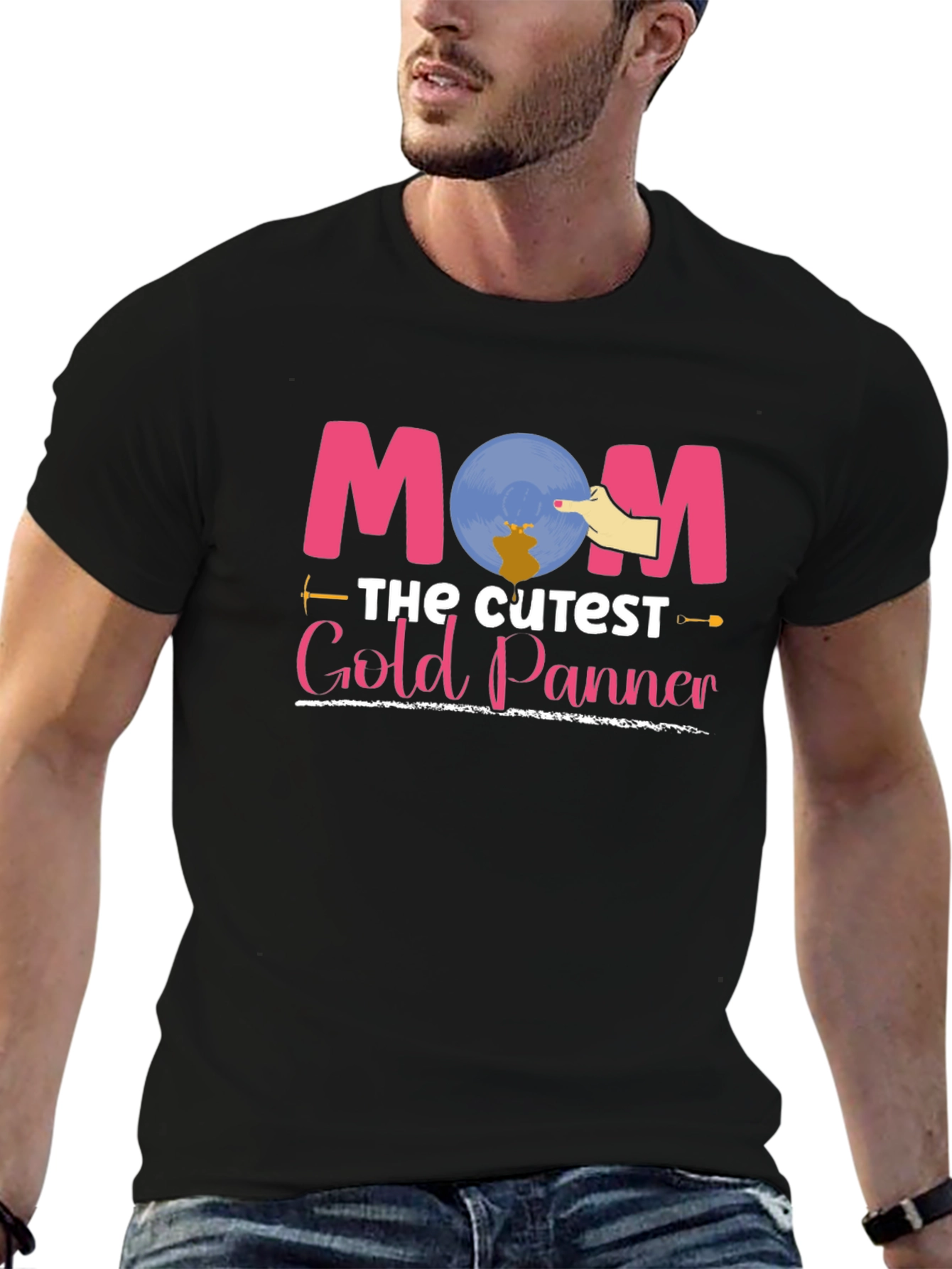 Mom The Cutest Gold Panner Funny T-Shirt