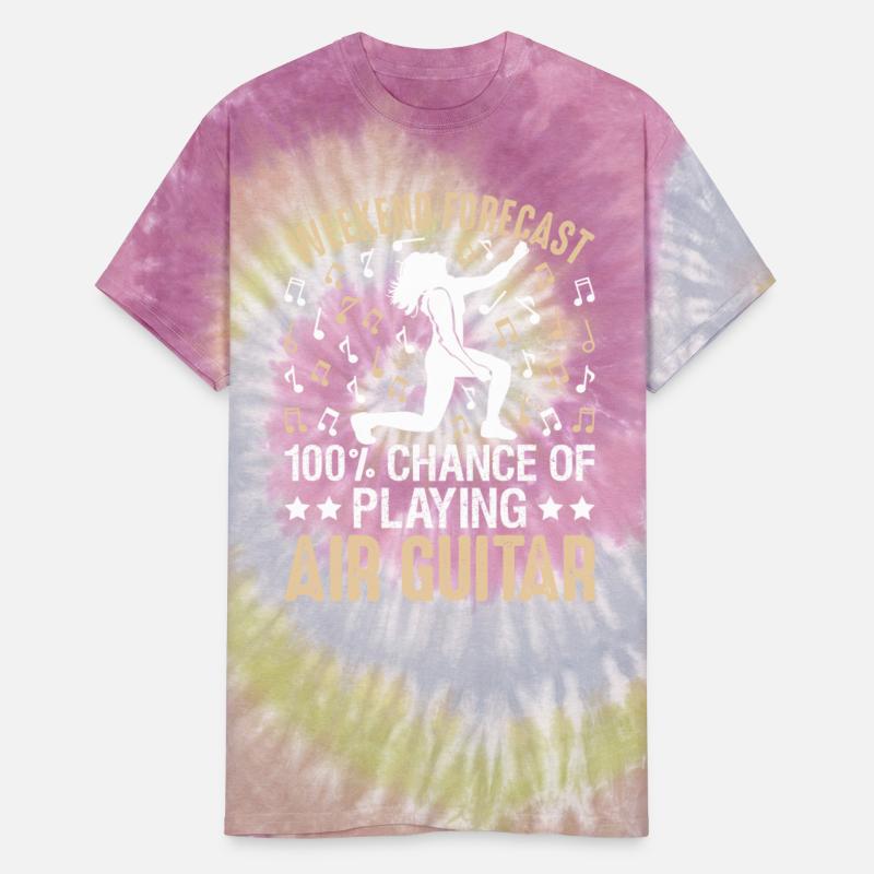 100% Chance Of Playing Air Guitar Funny Air Guitar