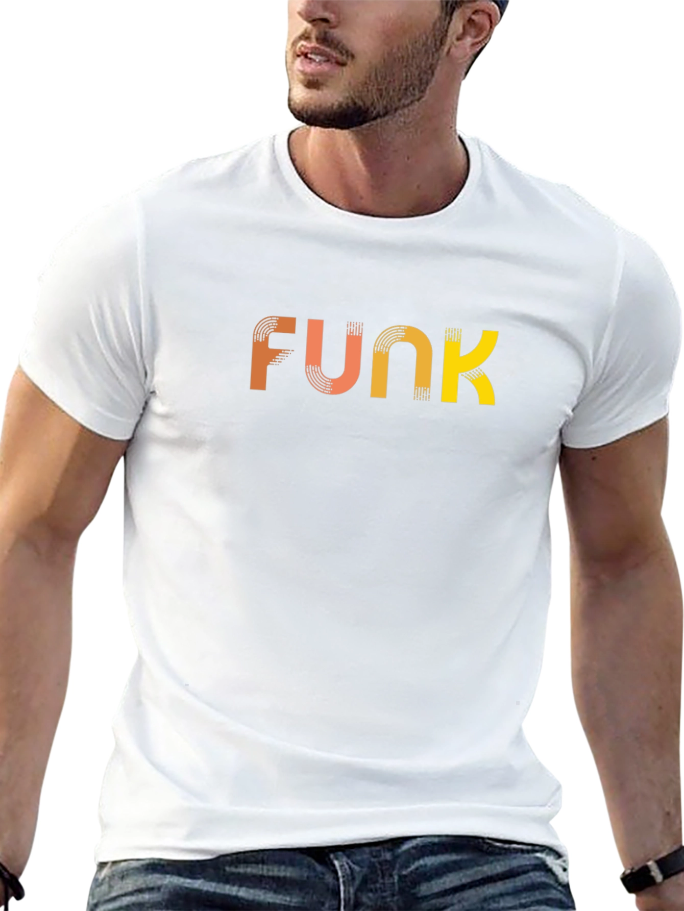 Retro Funk T-Shirt - Black Graphic Tee