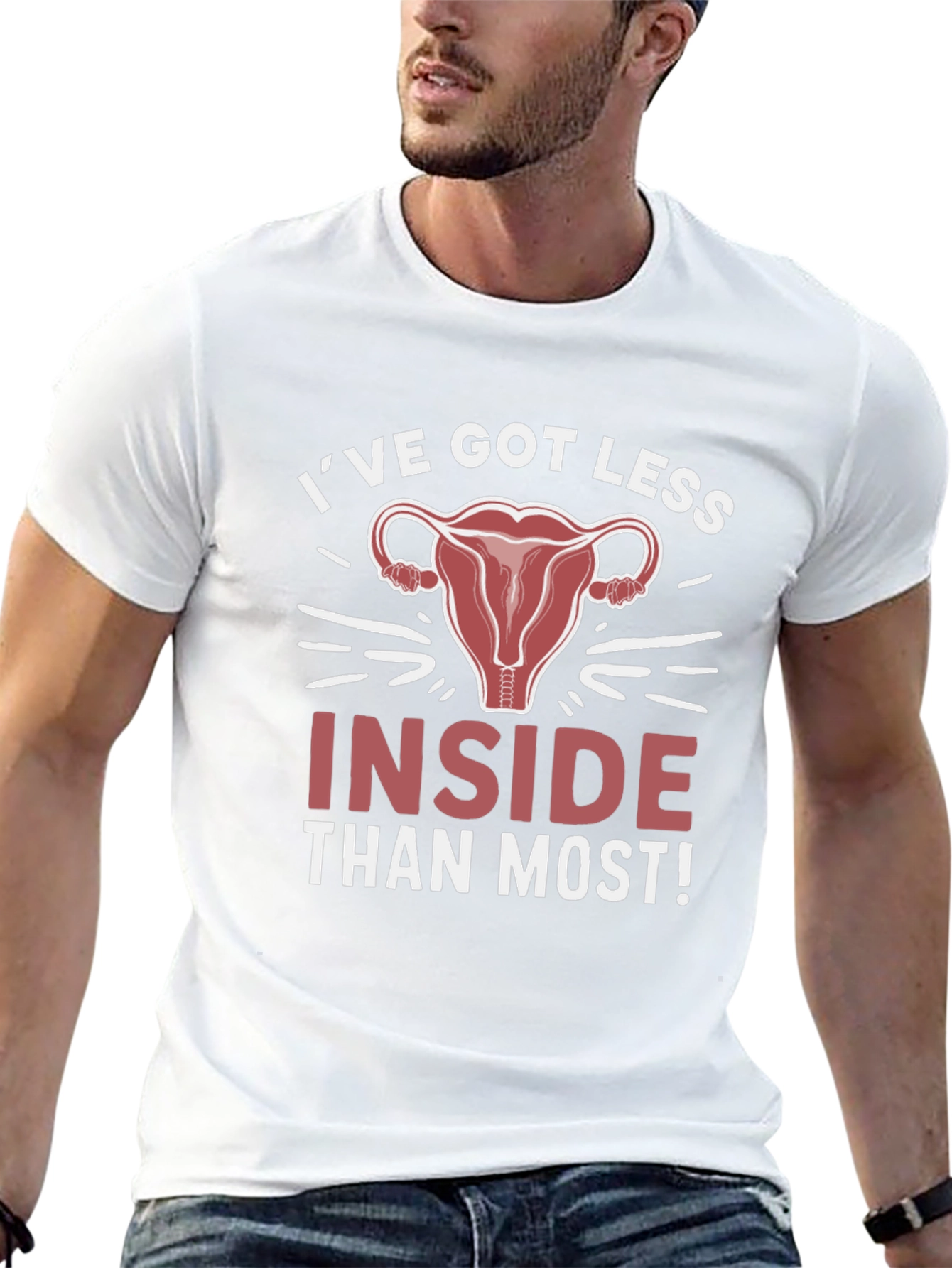 Ive Got Less Inside Black T-Shirt