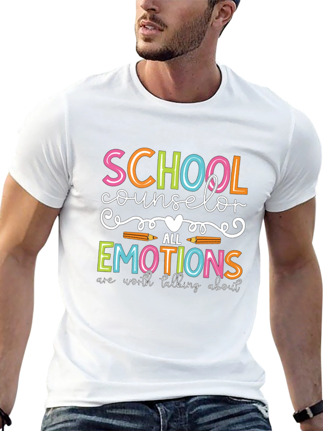 School Counselor Emotions T-Shirt