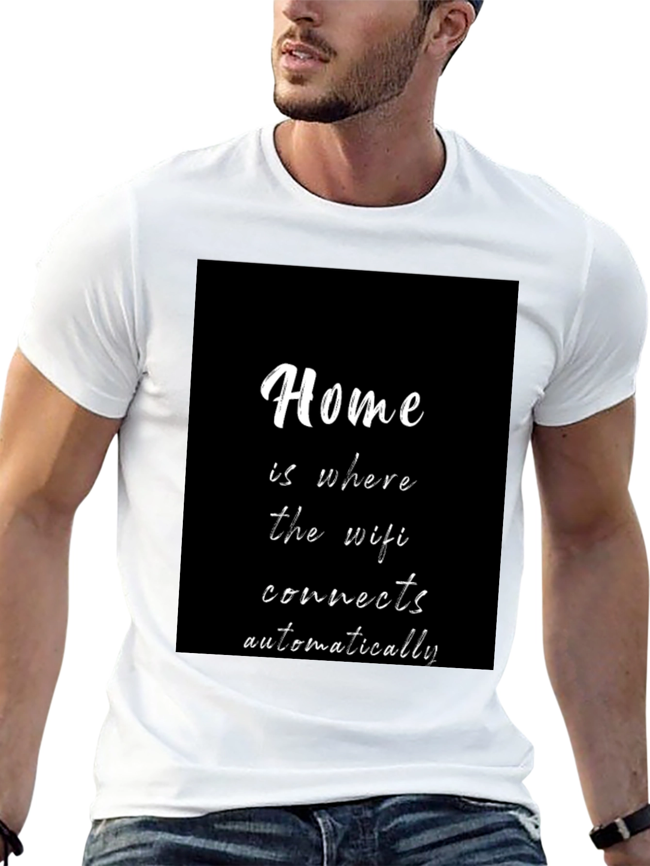 Home is Where the Wifi Connects T-Shirt