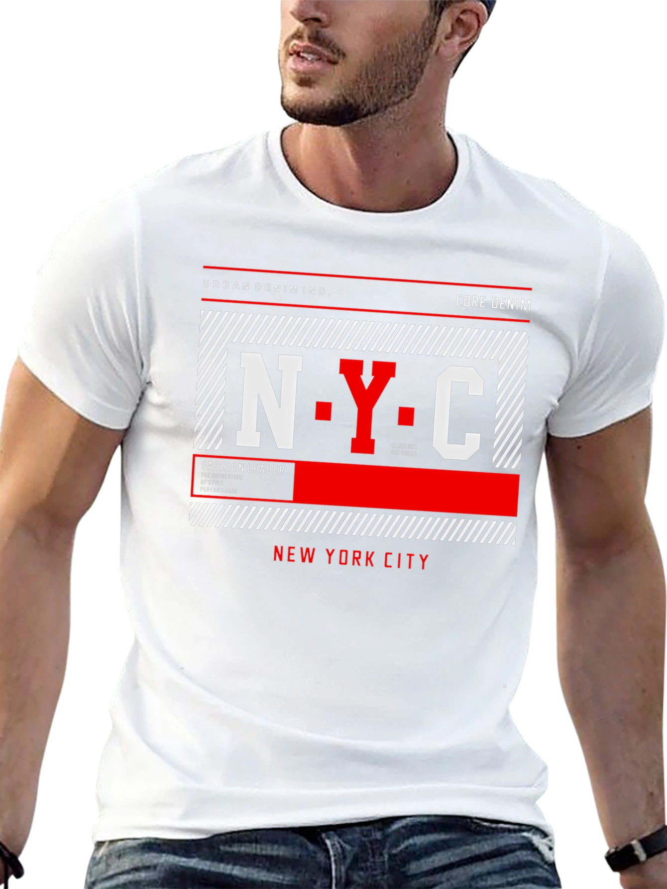 NYC Graphic Print Black T-Shirt