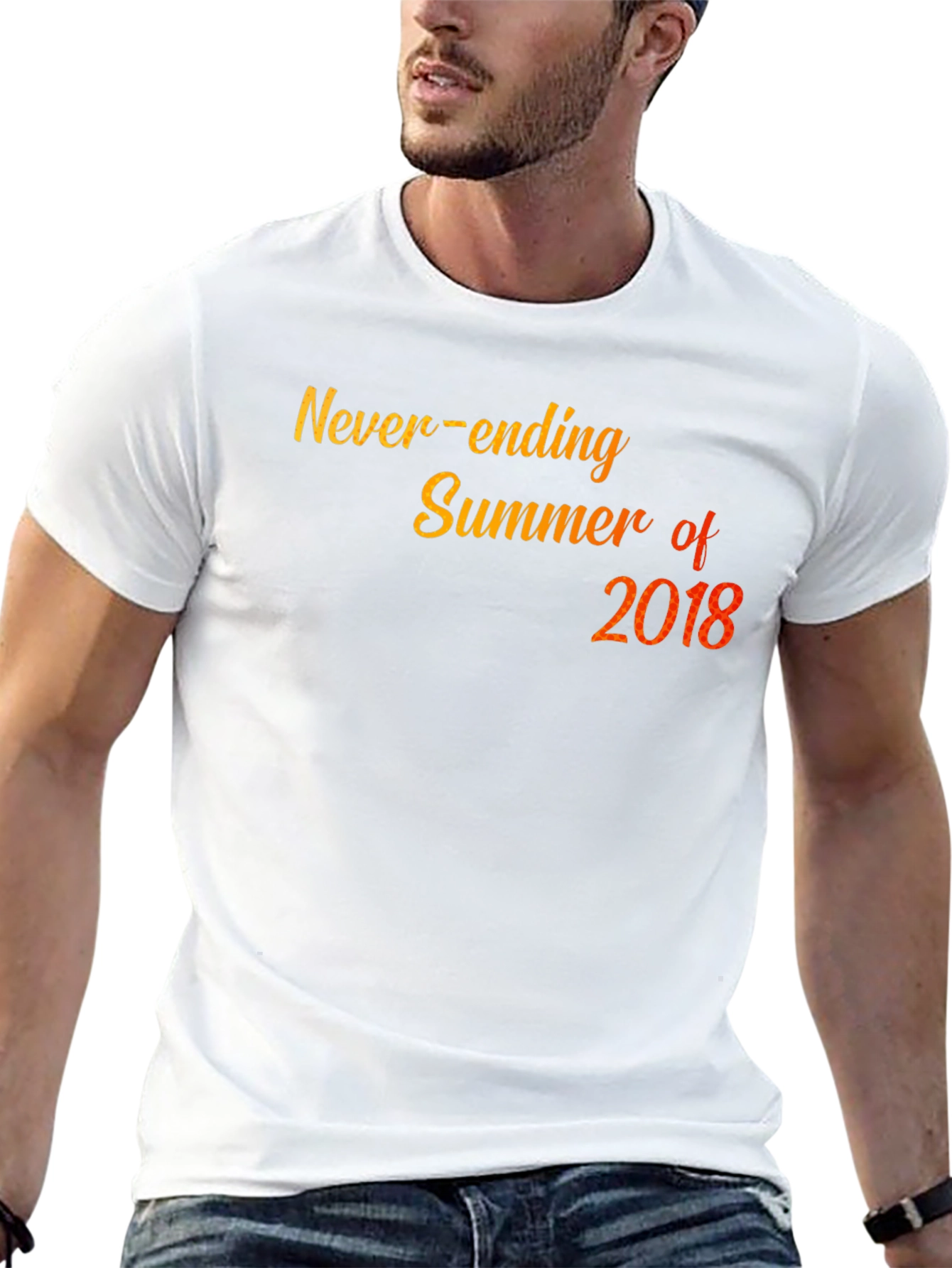Never-Ending Summer 2018 Black T-Shirt