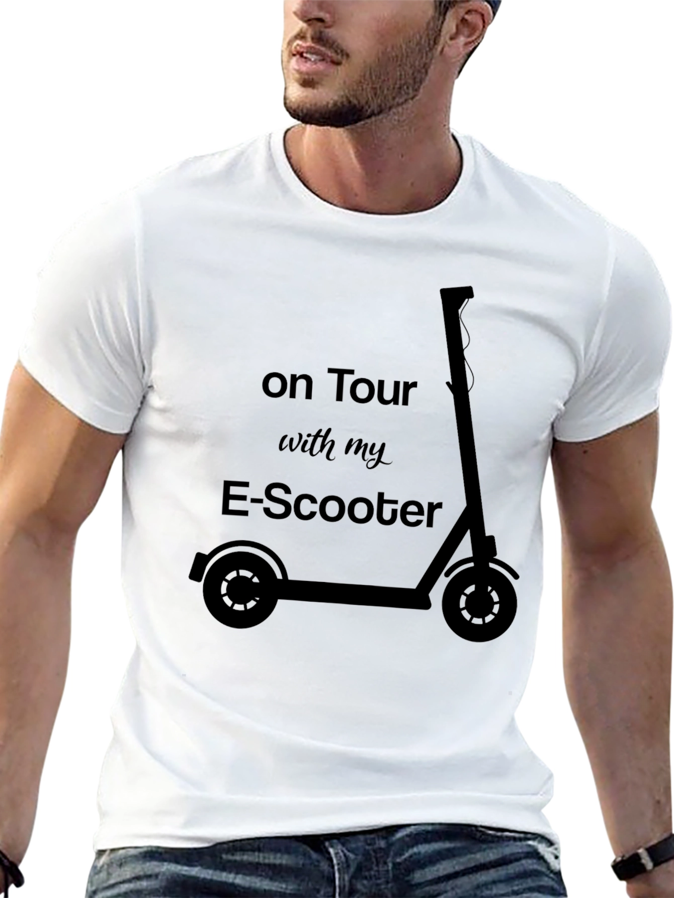 On Tour E-Scooter T-Shirt