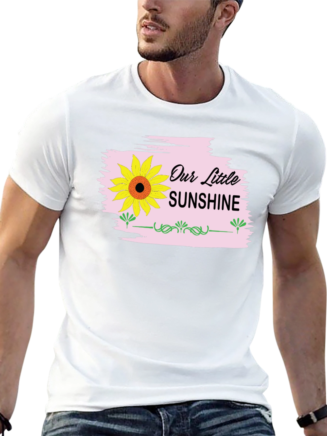 Our Little Sunshine Graphic Tee - Black