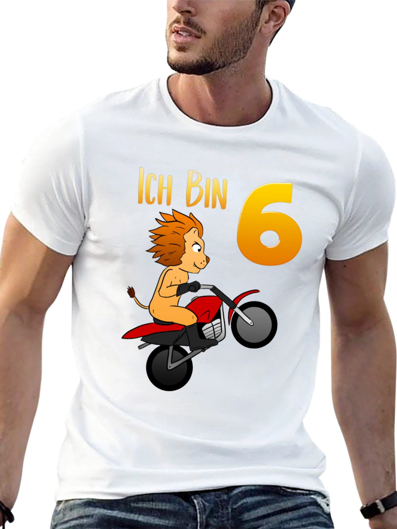 Lion 6th Birthday T-Shirt