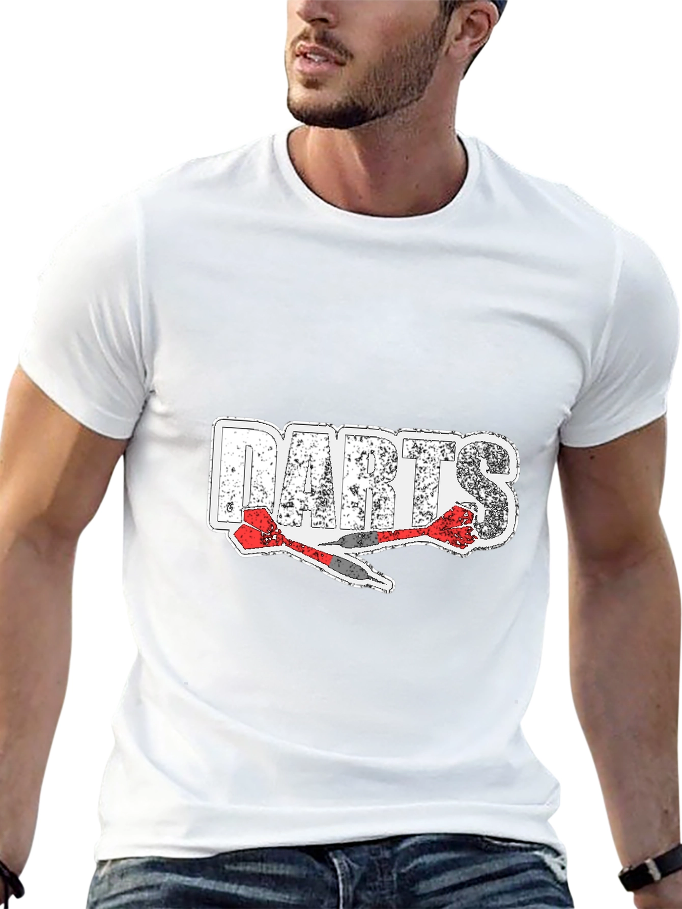 Darts T-Shirt: Stylish Cotton Tee for Dart Players
