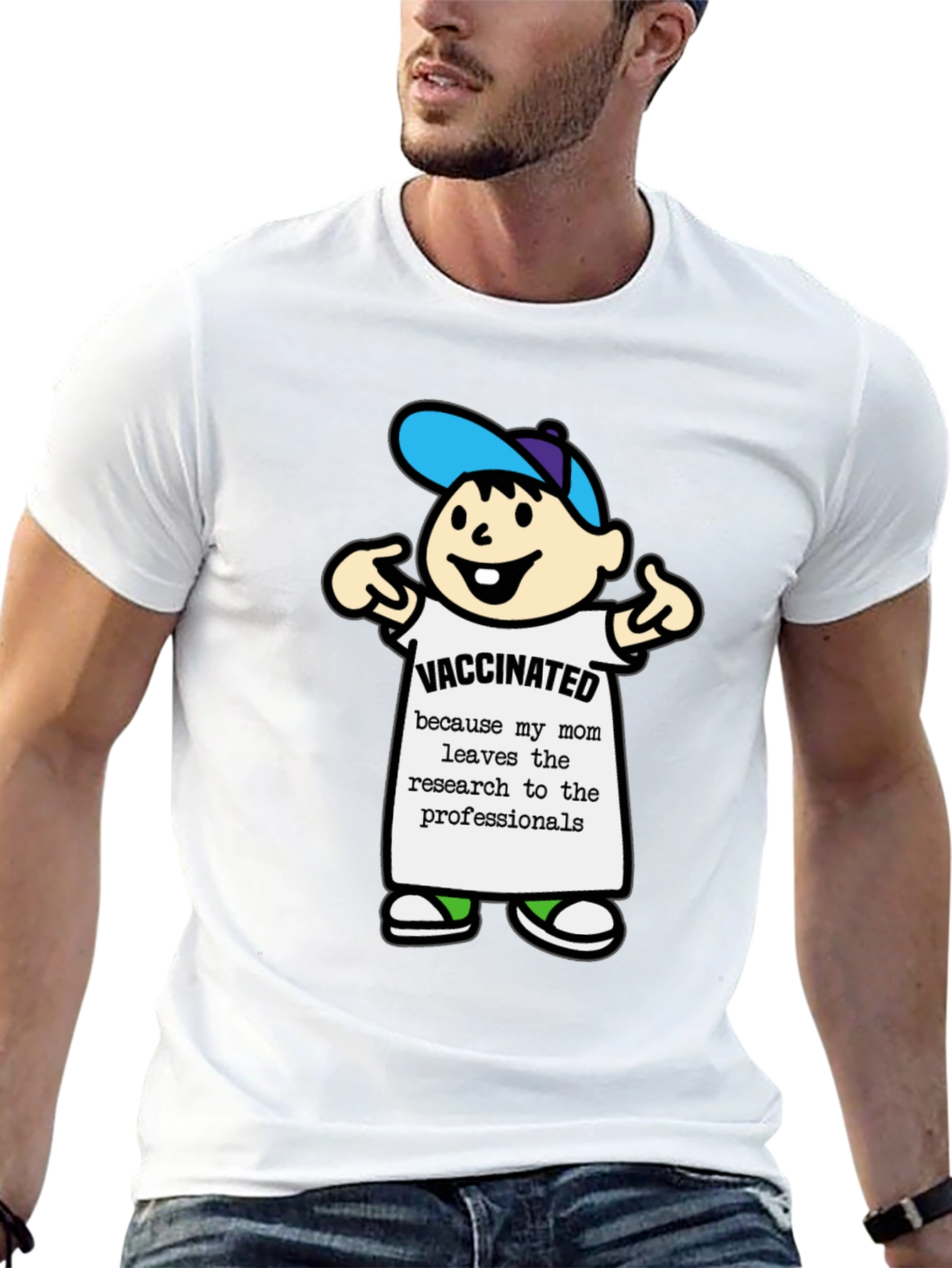 Vaccinated Mom Research T-Shirt