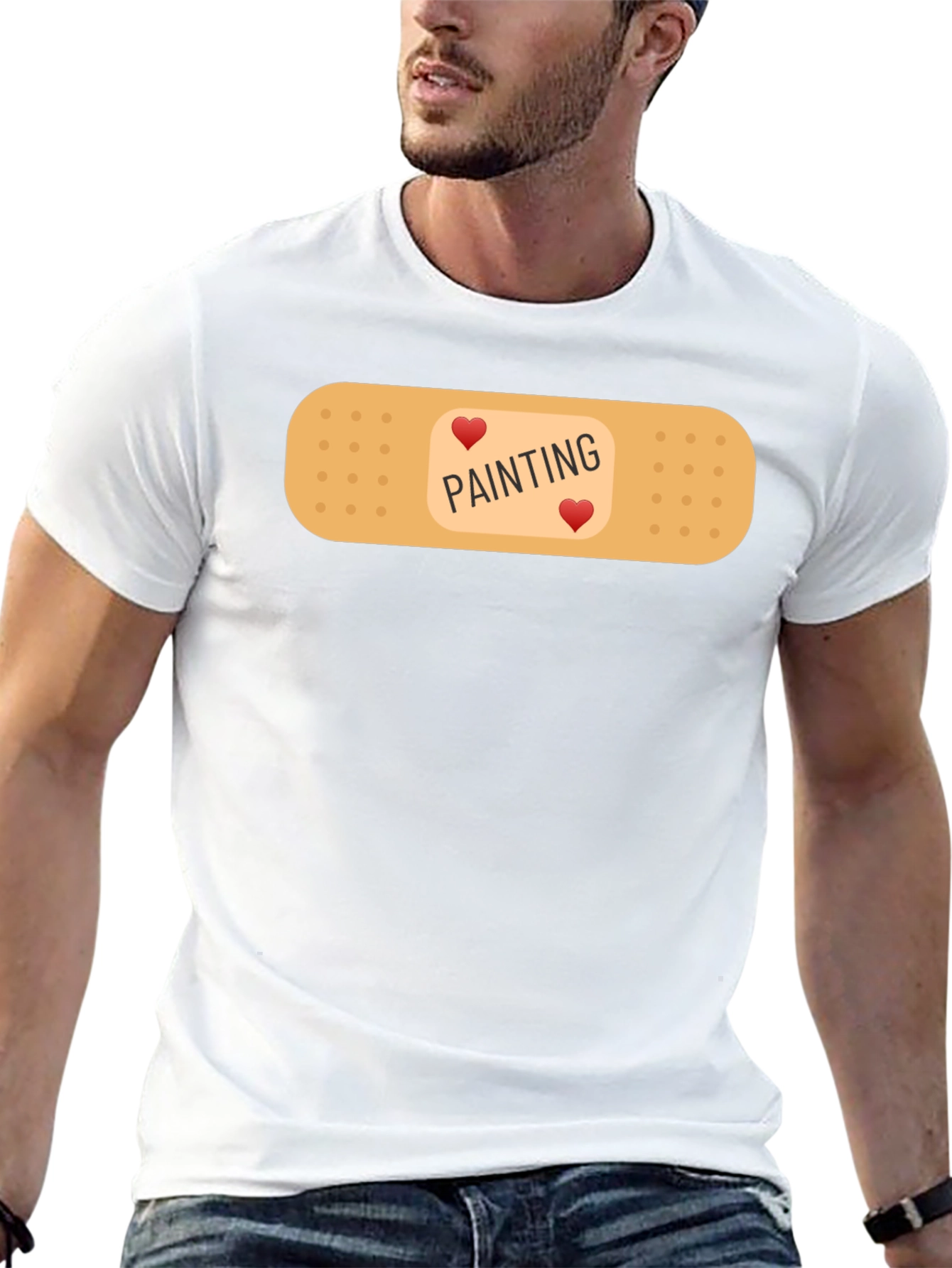 Love Painting Black T-Shirt