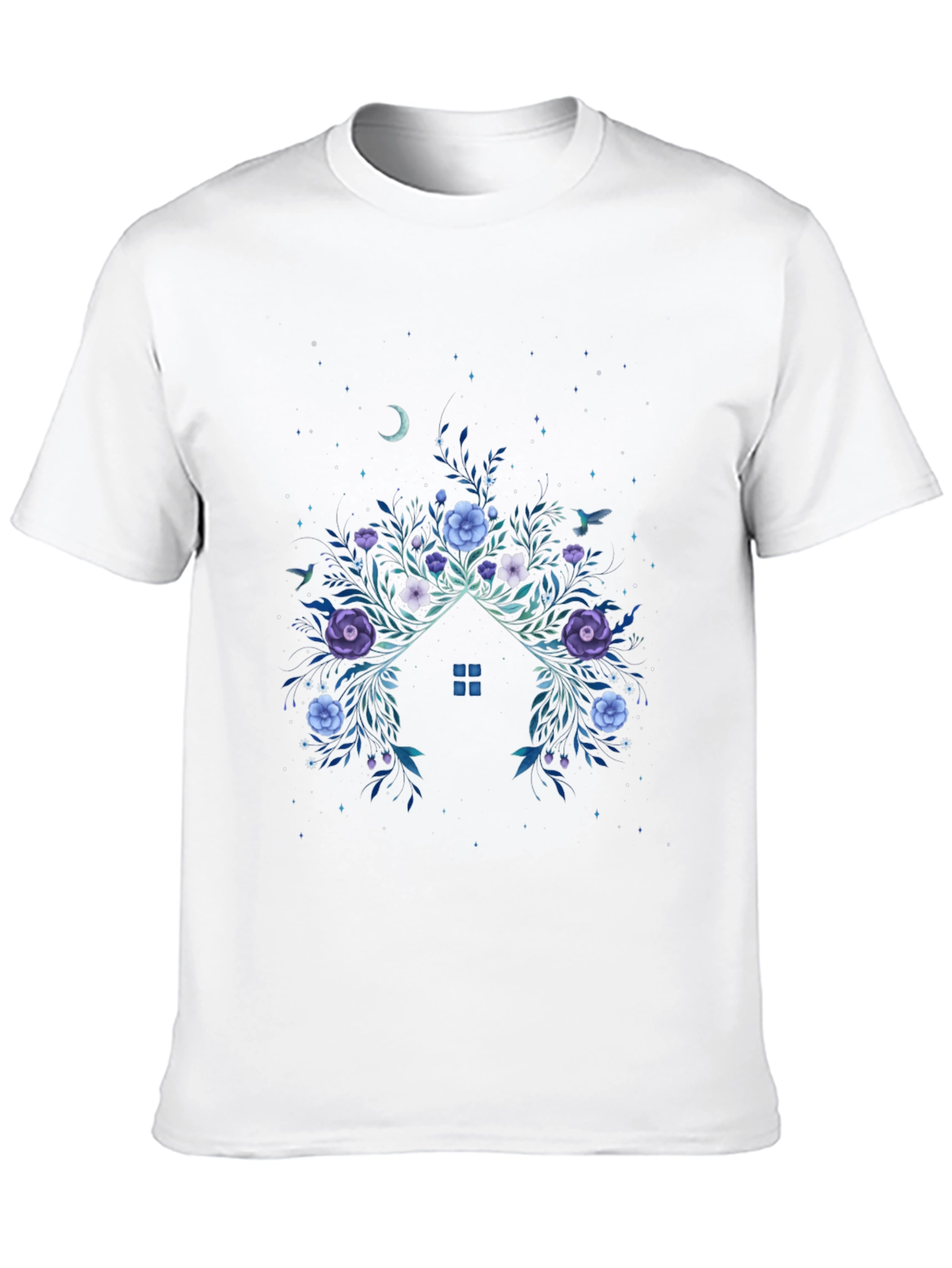 Floral Home T-Shirt: Natures Embrace