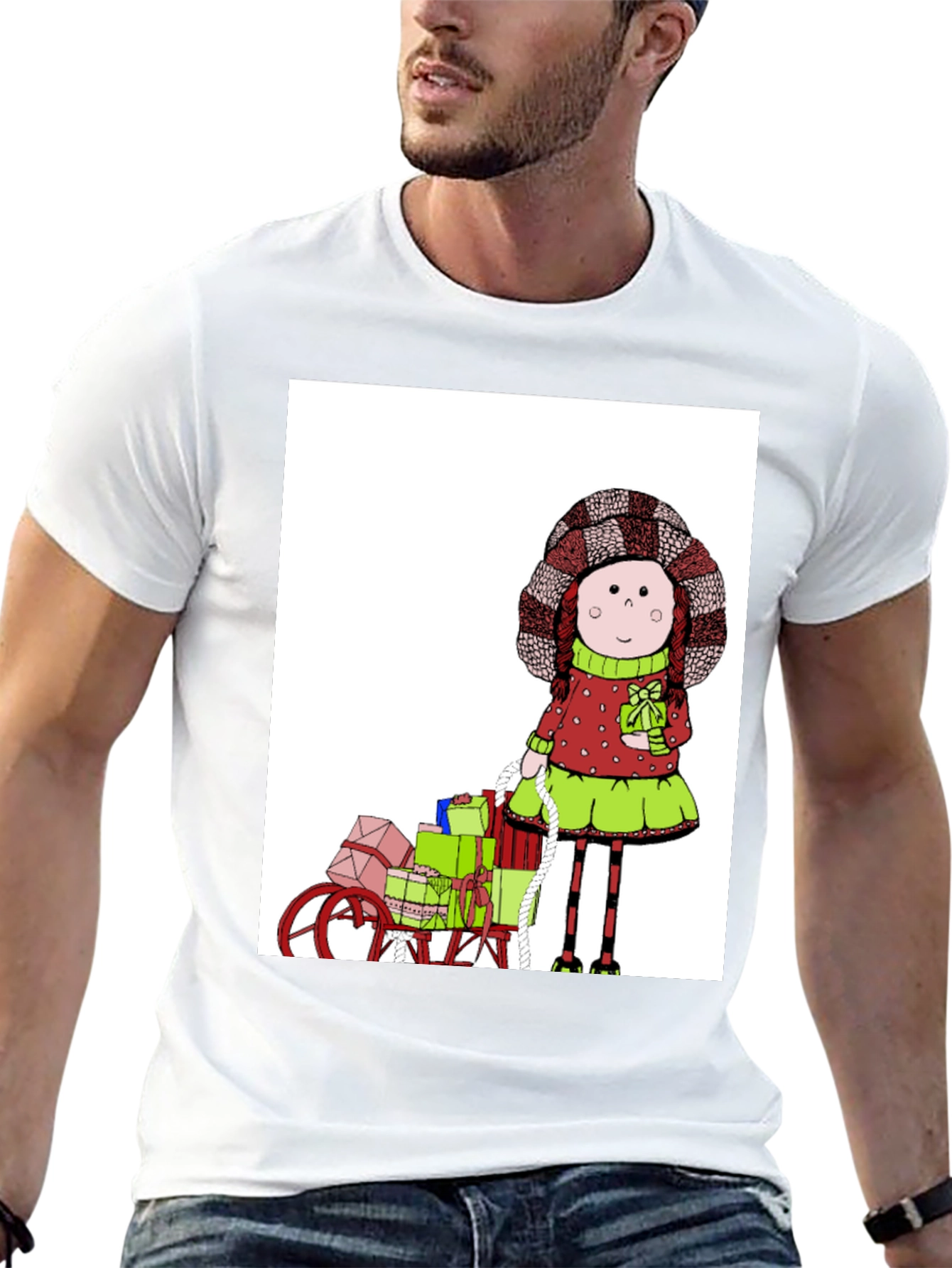 Whimsical Rag Doll T-Shirt