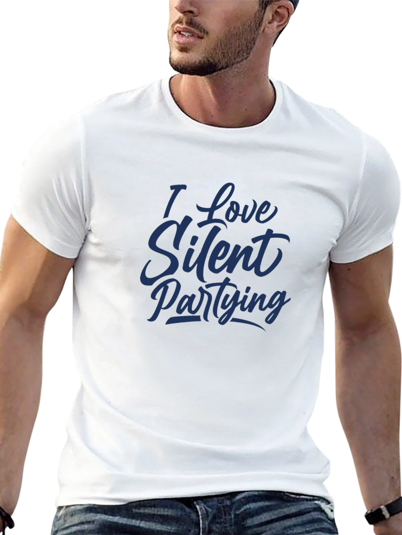 I Love Silent Partying T-Shirt