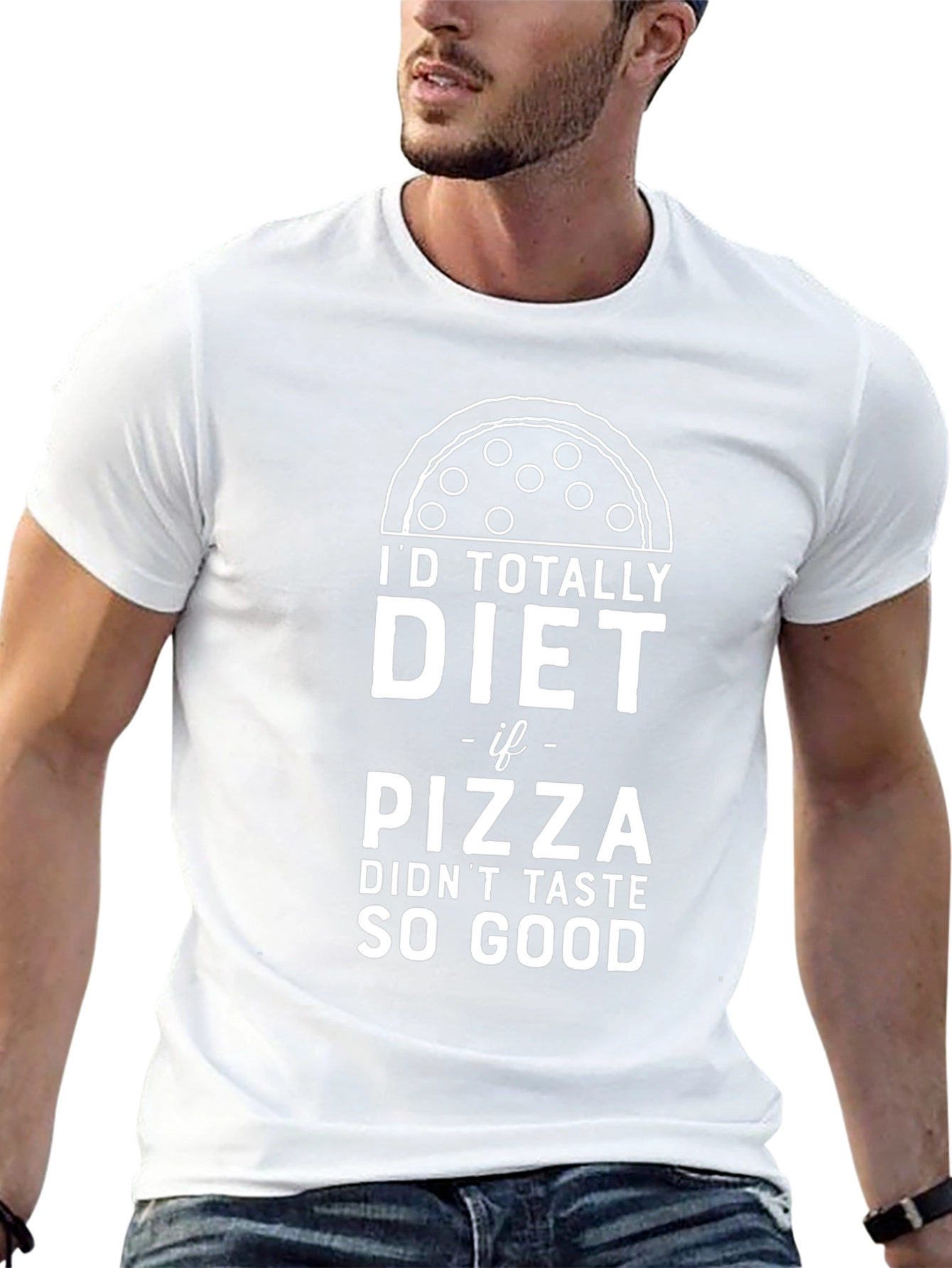 Funny Pizza Diet T-Shirt - Foodie Tee