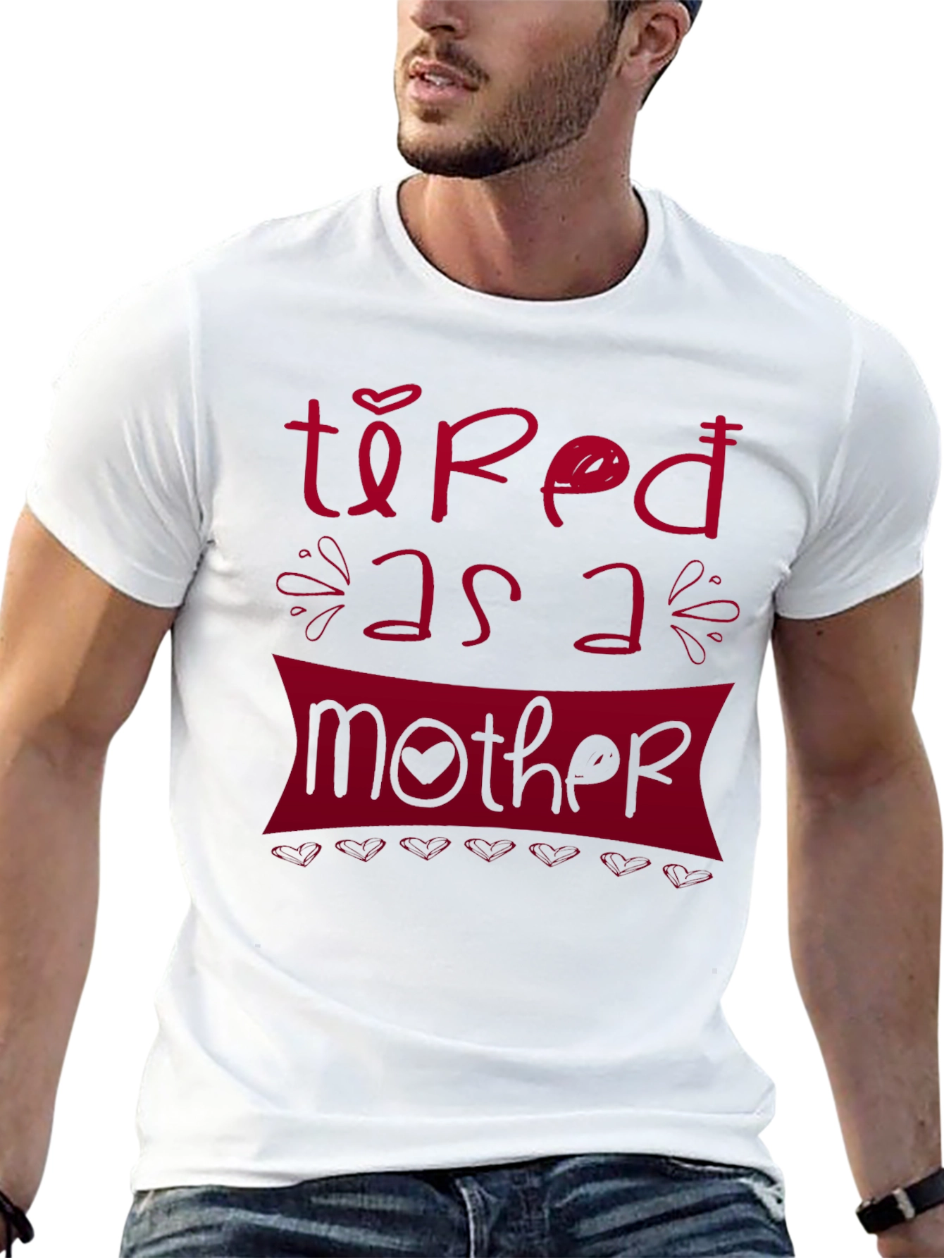 Tired As A Mother Graphic T-Shirt - Unisex