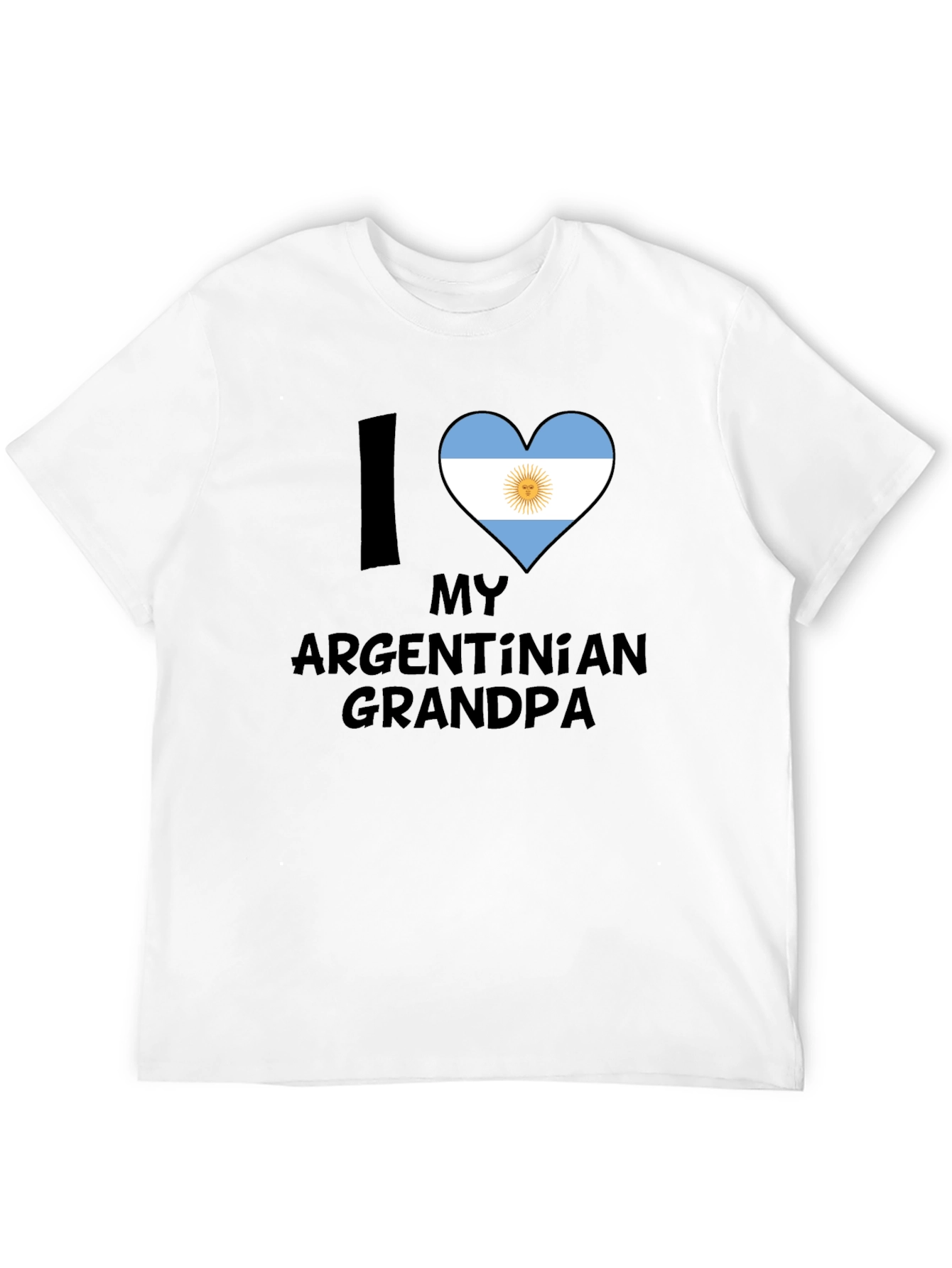 I Love My Argentinian Grandpa T-Shirt