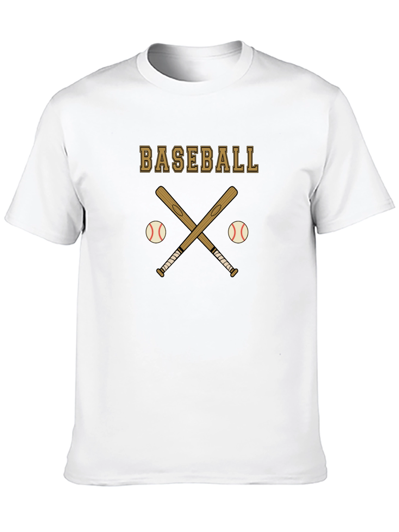 Baseball Bats & Balls Graphic T-Shirt