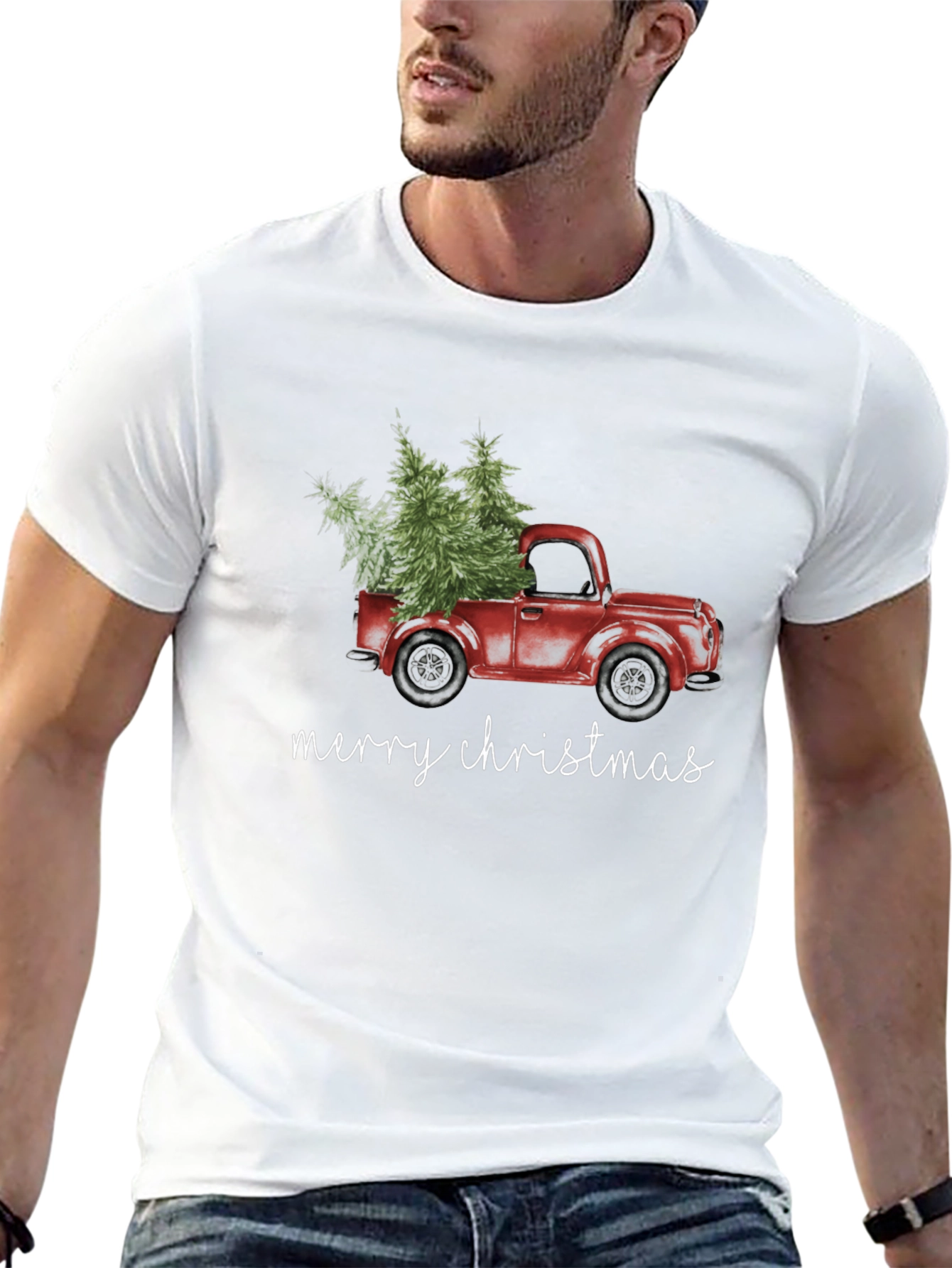Merry Christmas Truck T-Shirt
