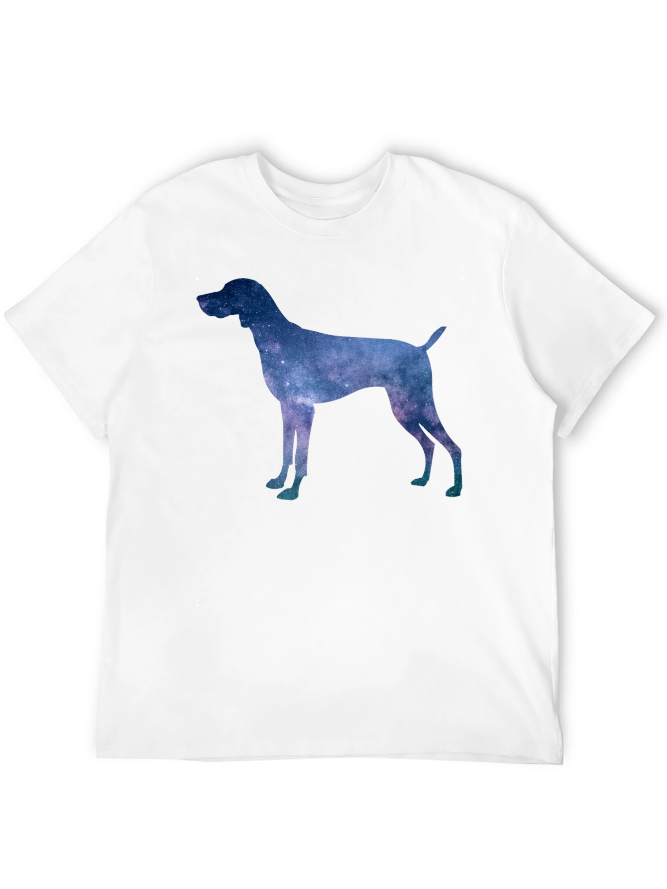 Galaxy Dog Silhouette T-Shirt