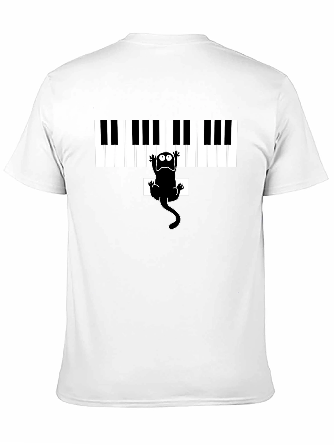 Piano Lizard Tee - Unique Musical Graphic Shirt