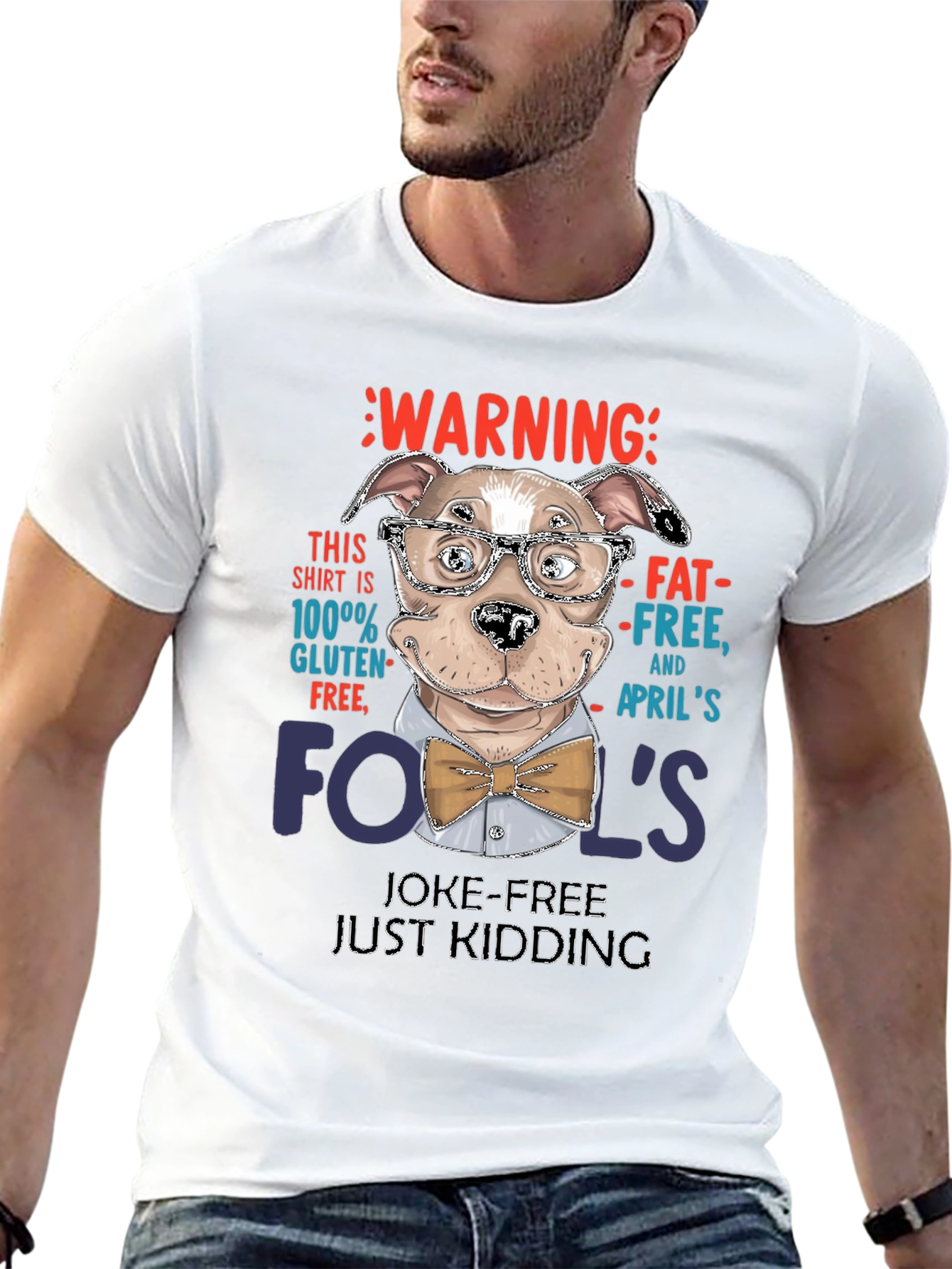 Warning: April Fools Joke-Free T-Shirt