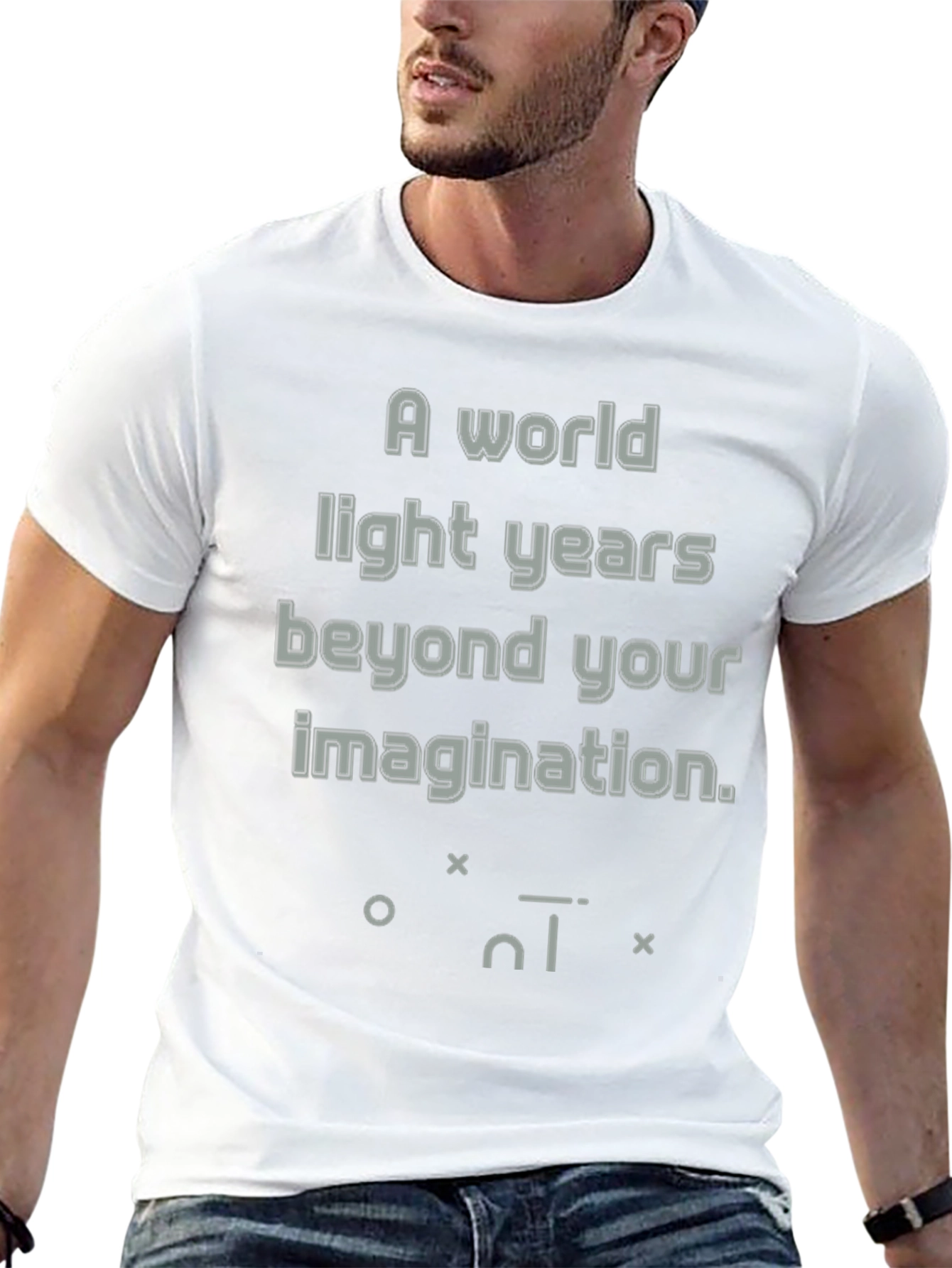 Sci-Fi Graphic Tee - A World Beyond Imagination
