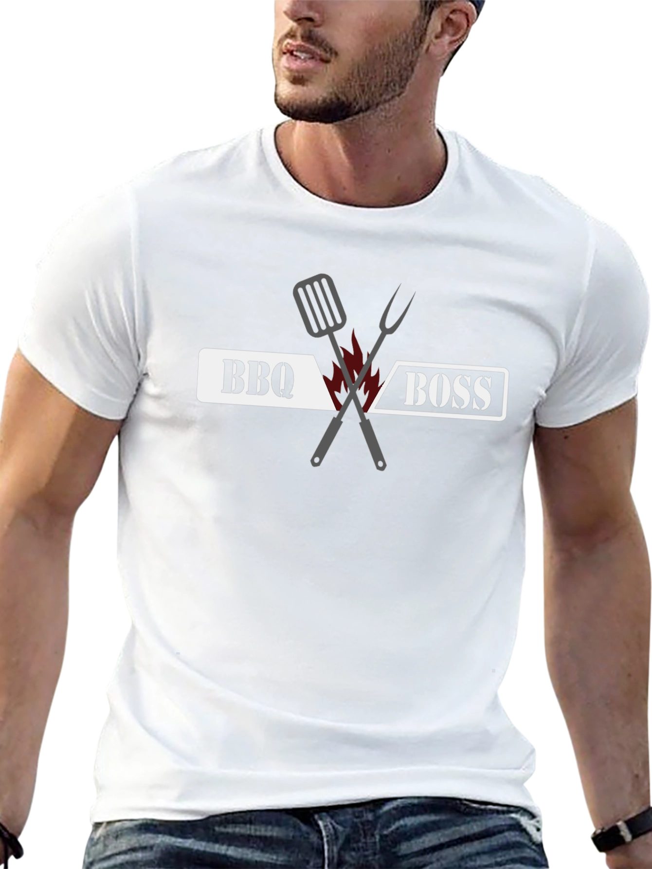 BBQ Boss T-Shirt - Grilling Master Apparel