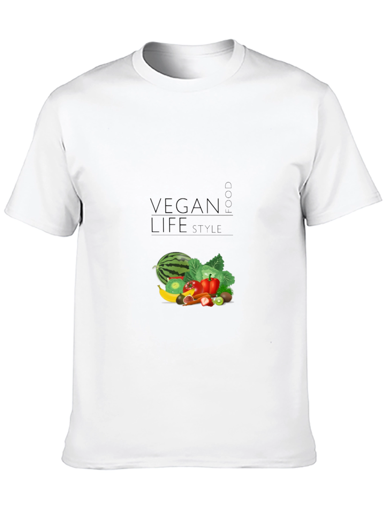 Vegan Lifestyle Black T-Shirt