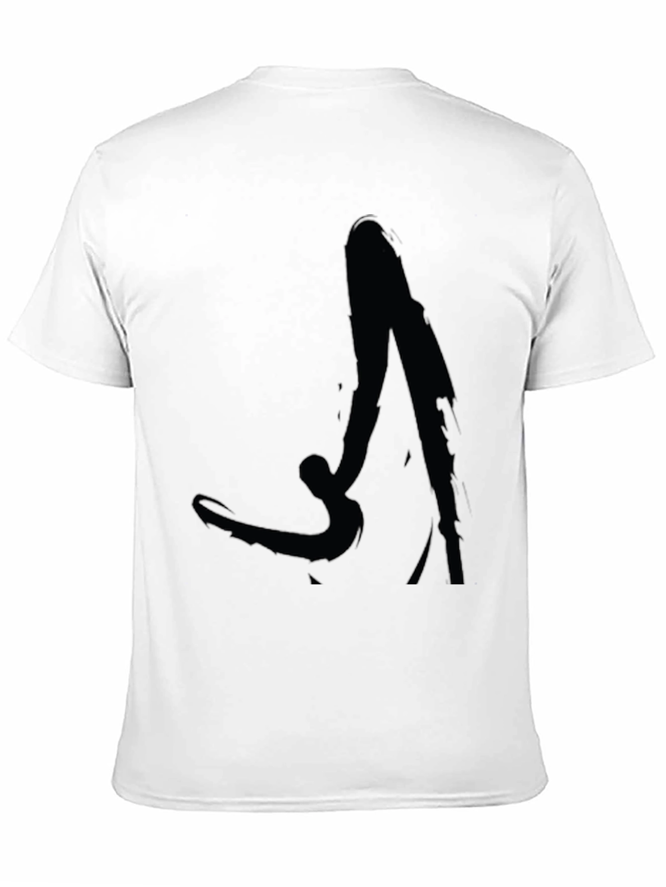 Abstract Art Tee - Black