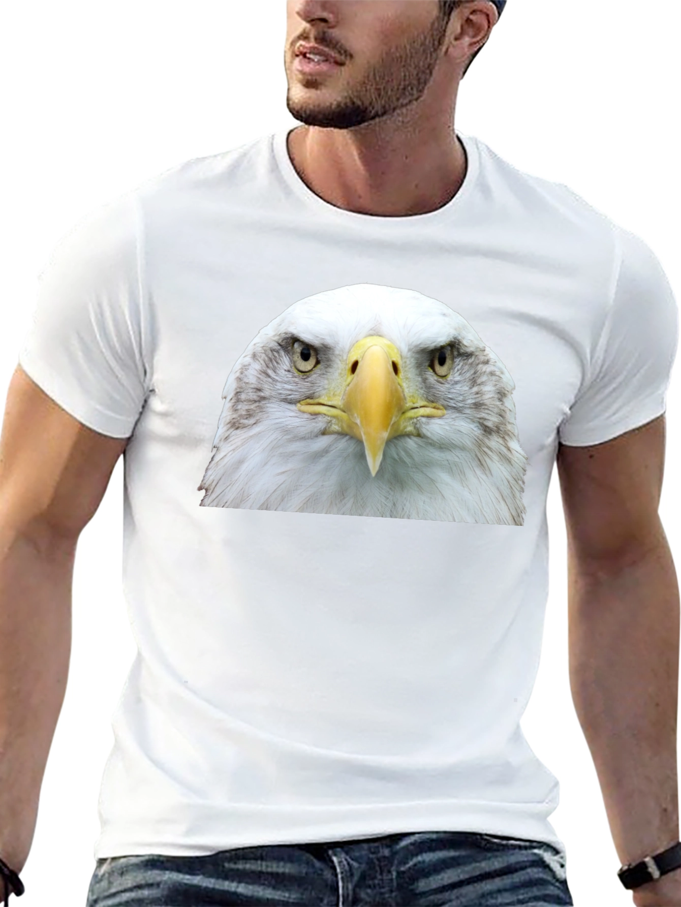 Bald Eagle Graphic T-Shirt - Bold Patriotic Style