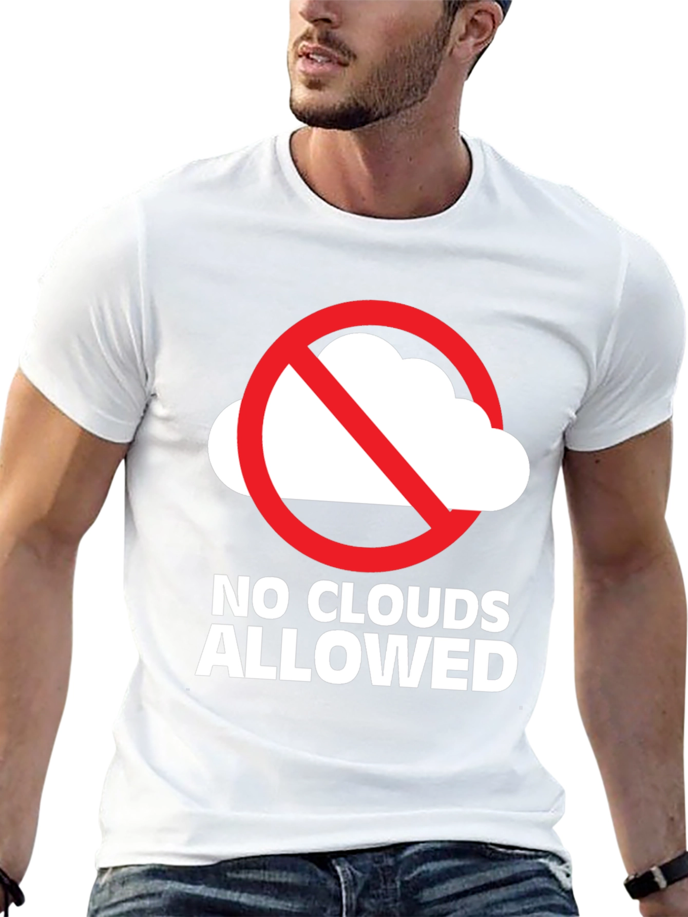 No Clouds Allowed Graphic Tee