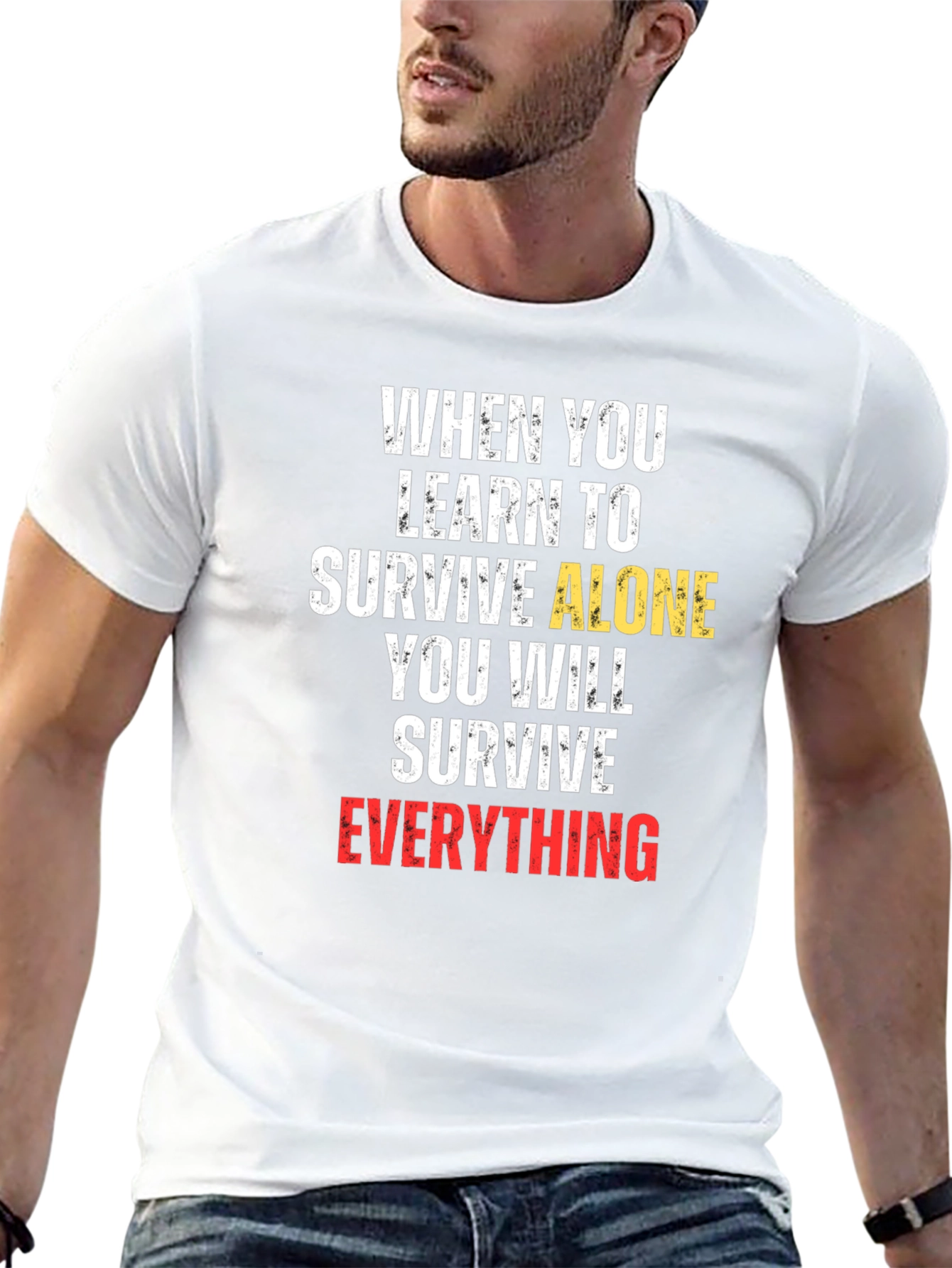 Survive Alone Graphic Tee