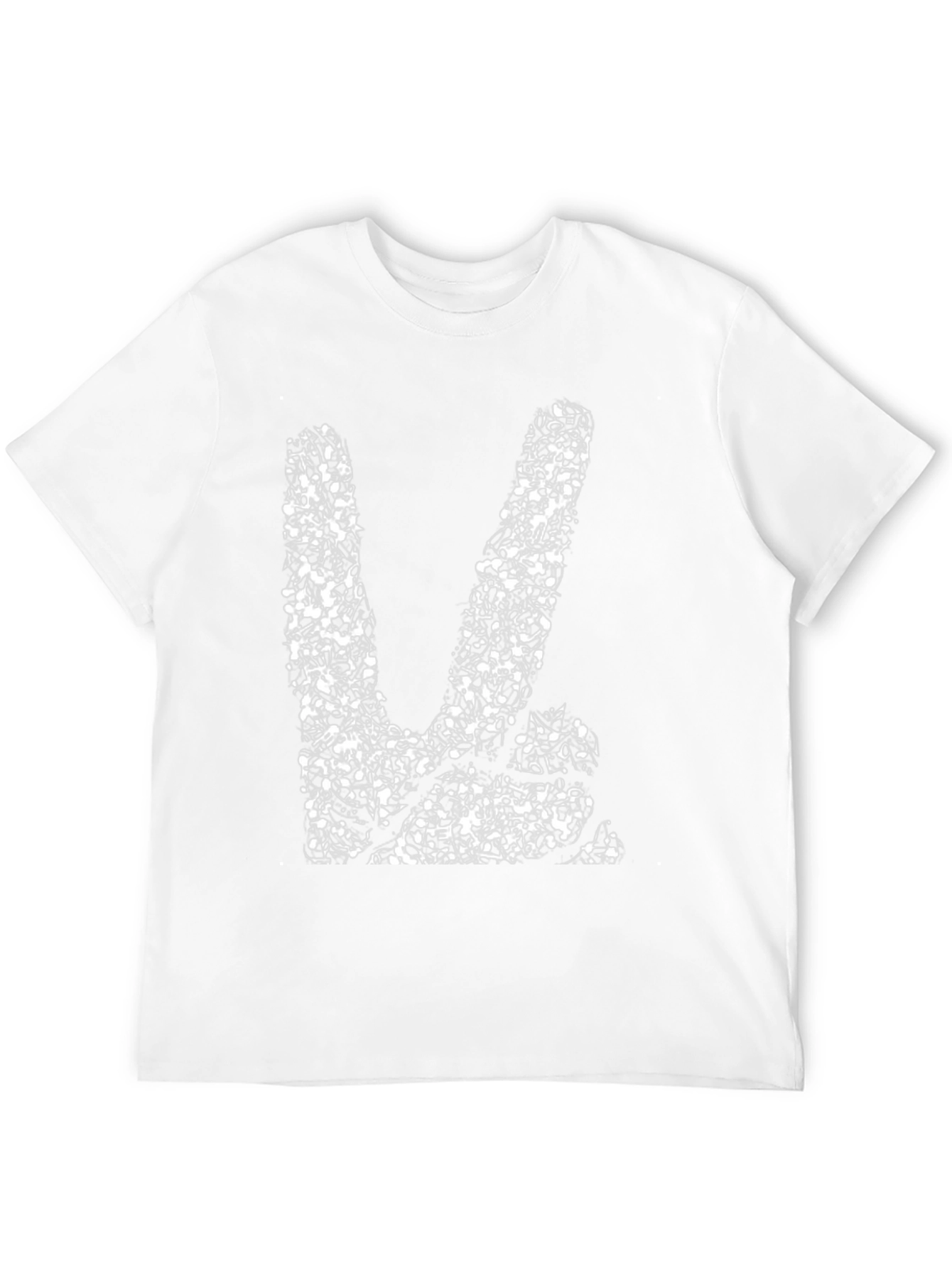 Music Note Peace Sign Graphic Tee
