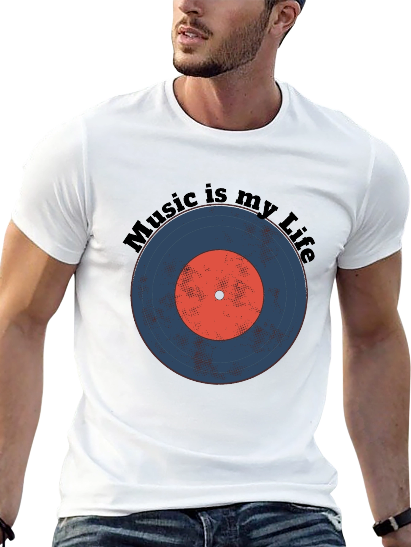 Music is My Life Graphic Tee