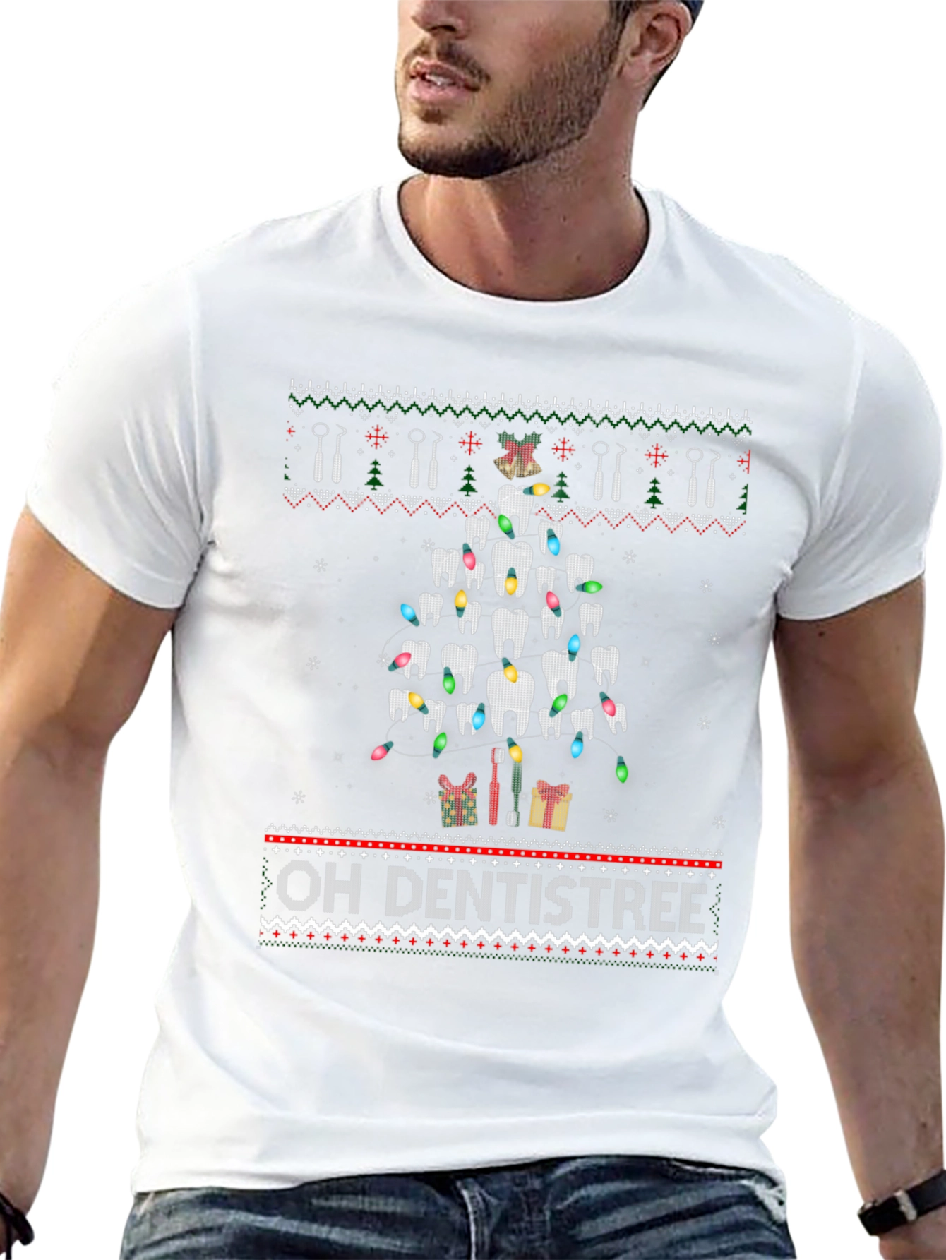 Oh Dentistree Funny Christmas T-Shirt