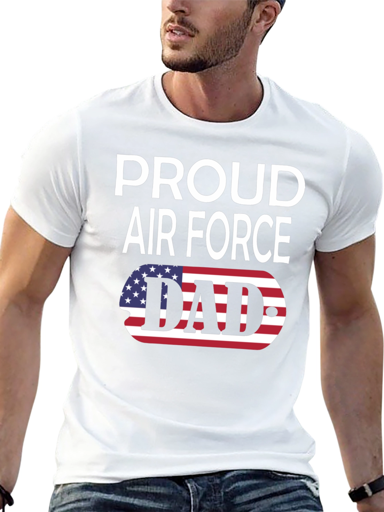 Proud Air Force Dad T-Shirt