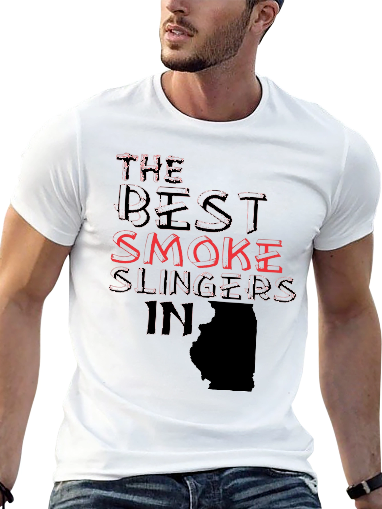 The Best Smoke Slingers in Illinois T-Shirt
