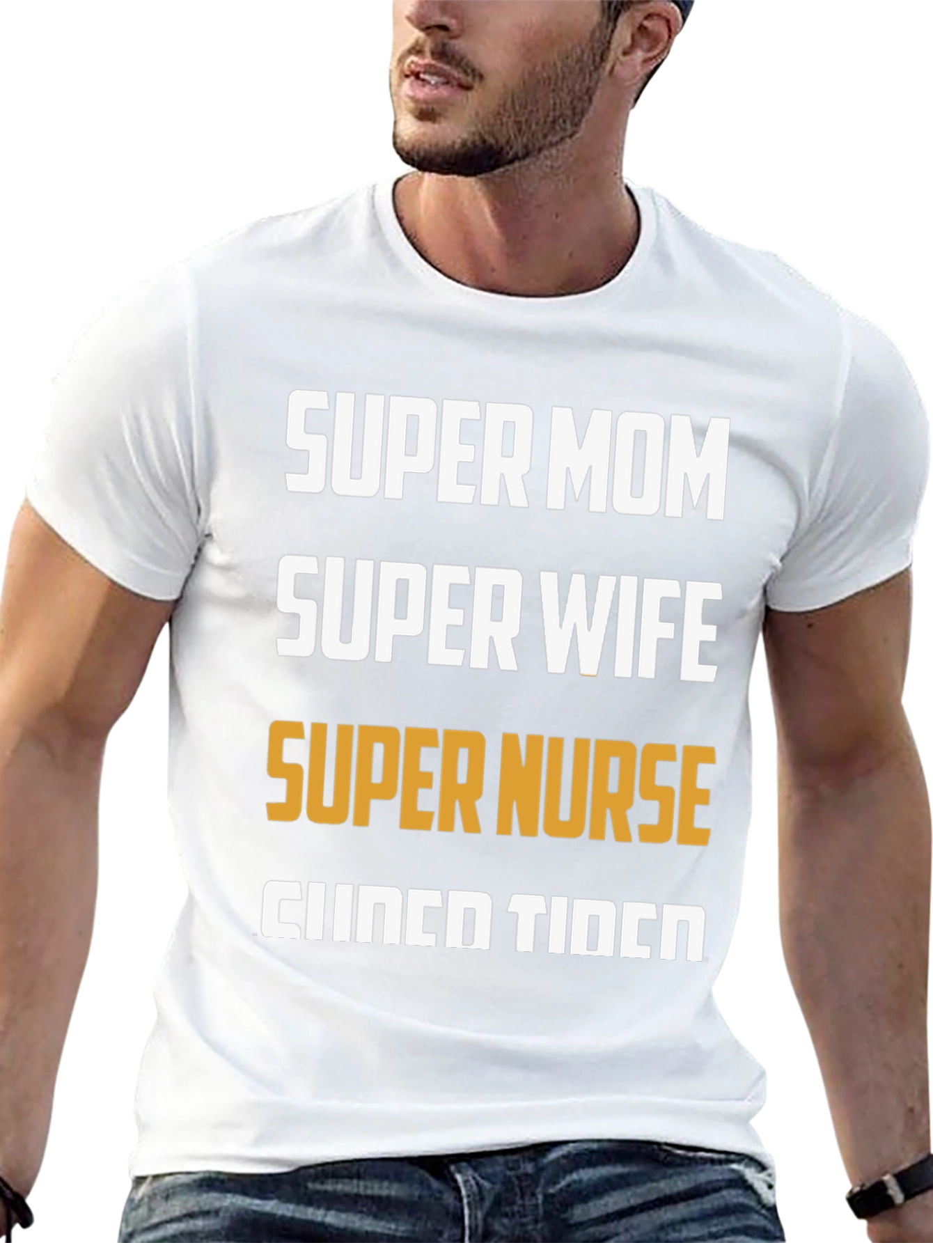 Super Mom Wife Nurse Cinco De Mayo T-Shirt