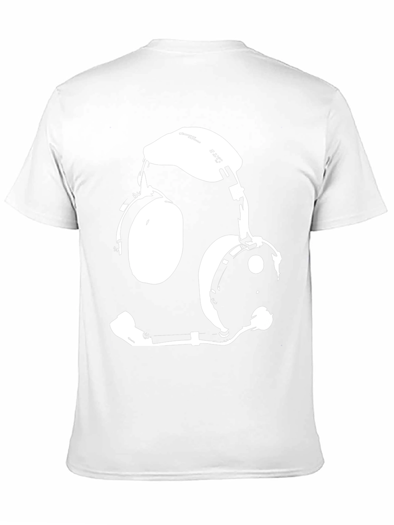 Pilot Headset Graphic Tee - Aviation Enthusiast Shirt