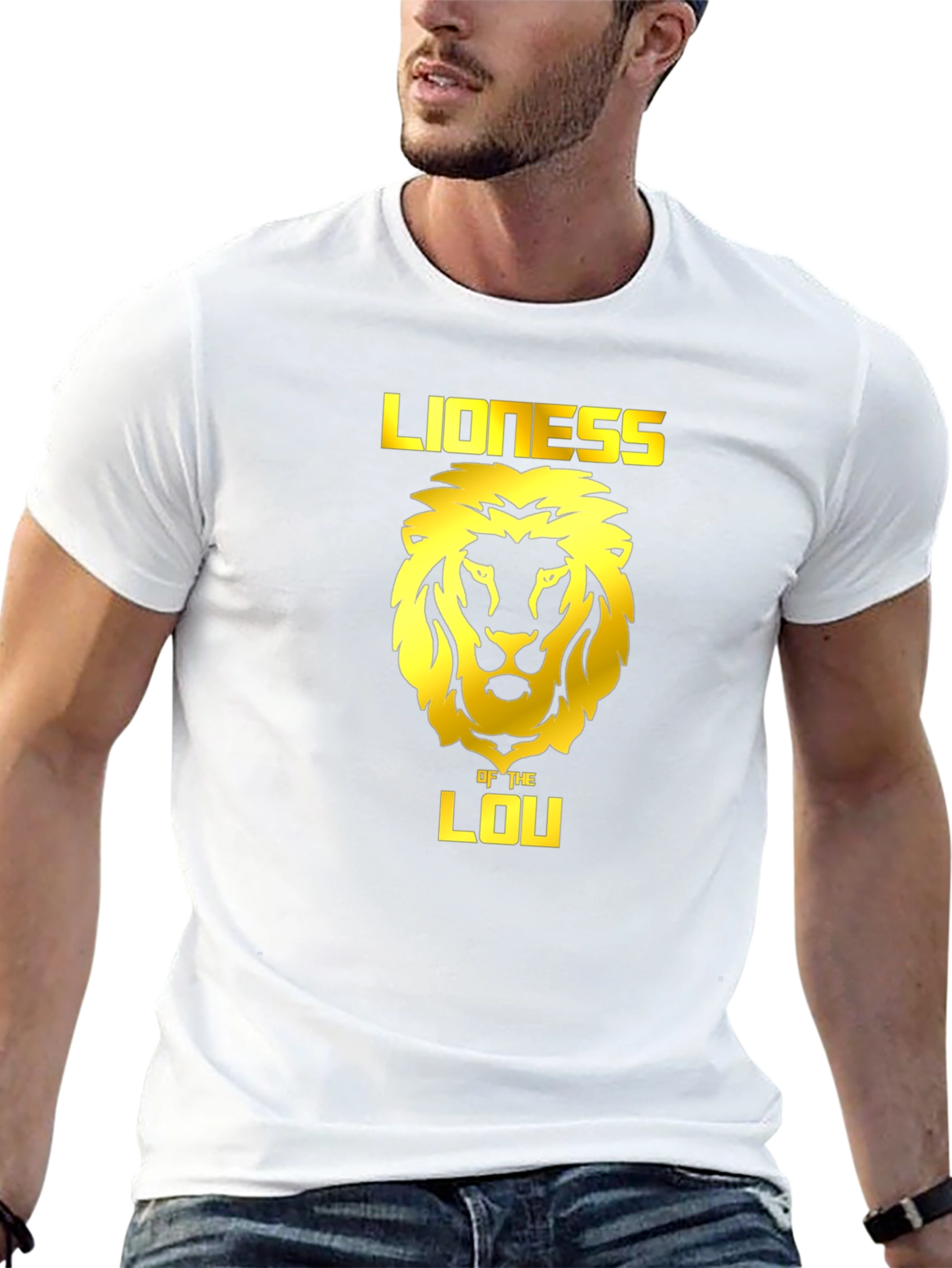 Lioness of the Lou Black T-Shirt - Graphic Tee