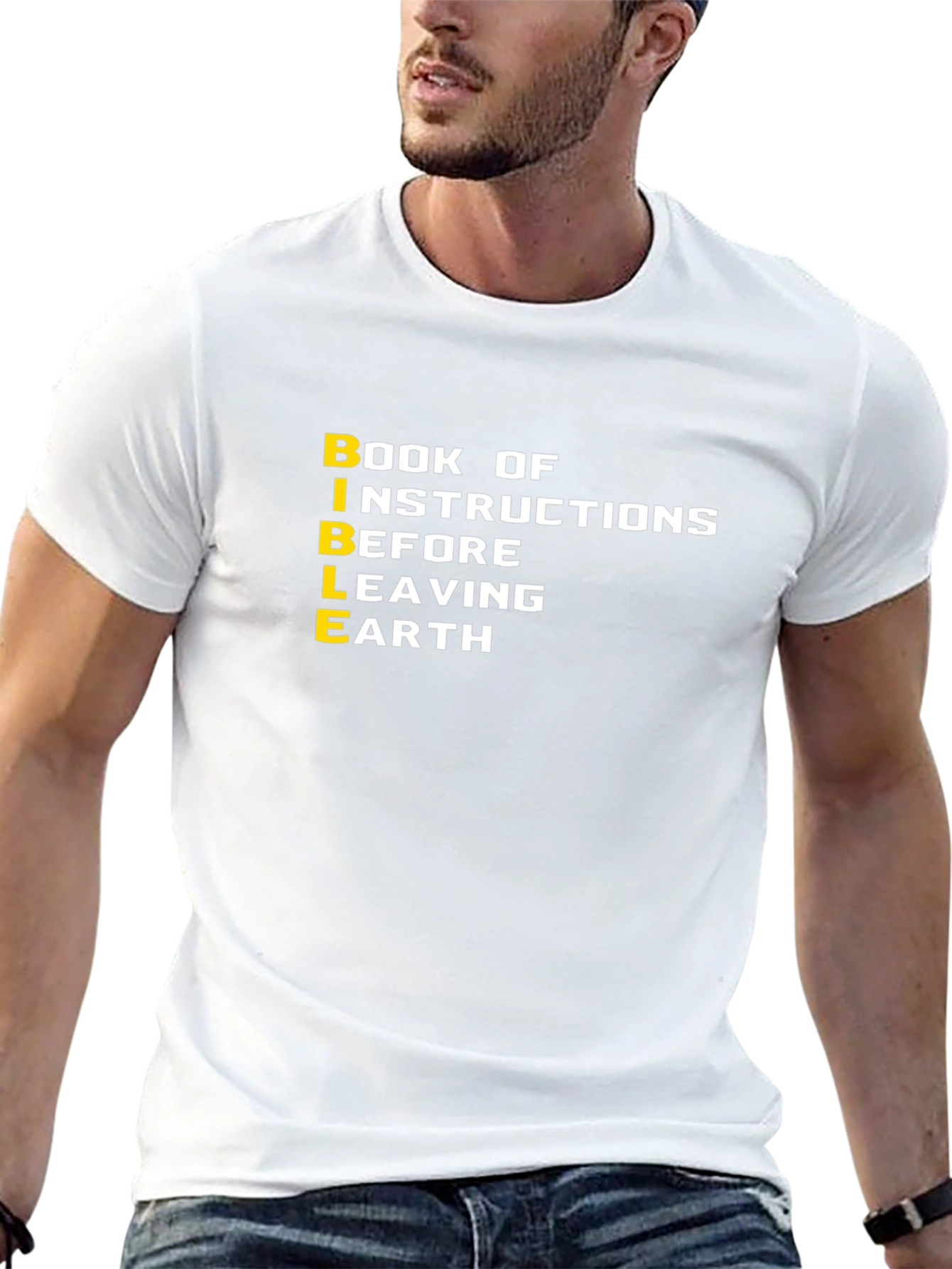 BIBLE Instructions Graphic T-Shirt