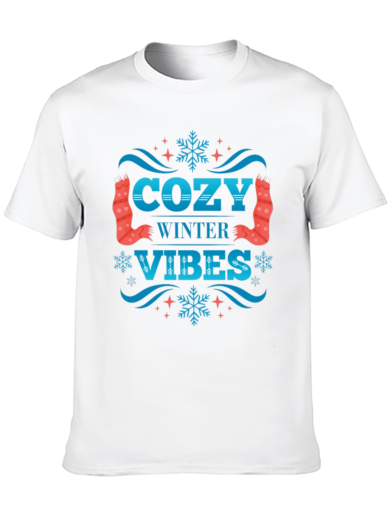 Cozy Winter Vibes Graphic T-Shirt