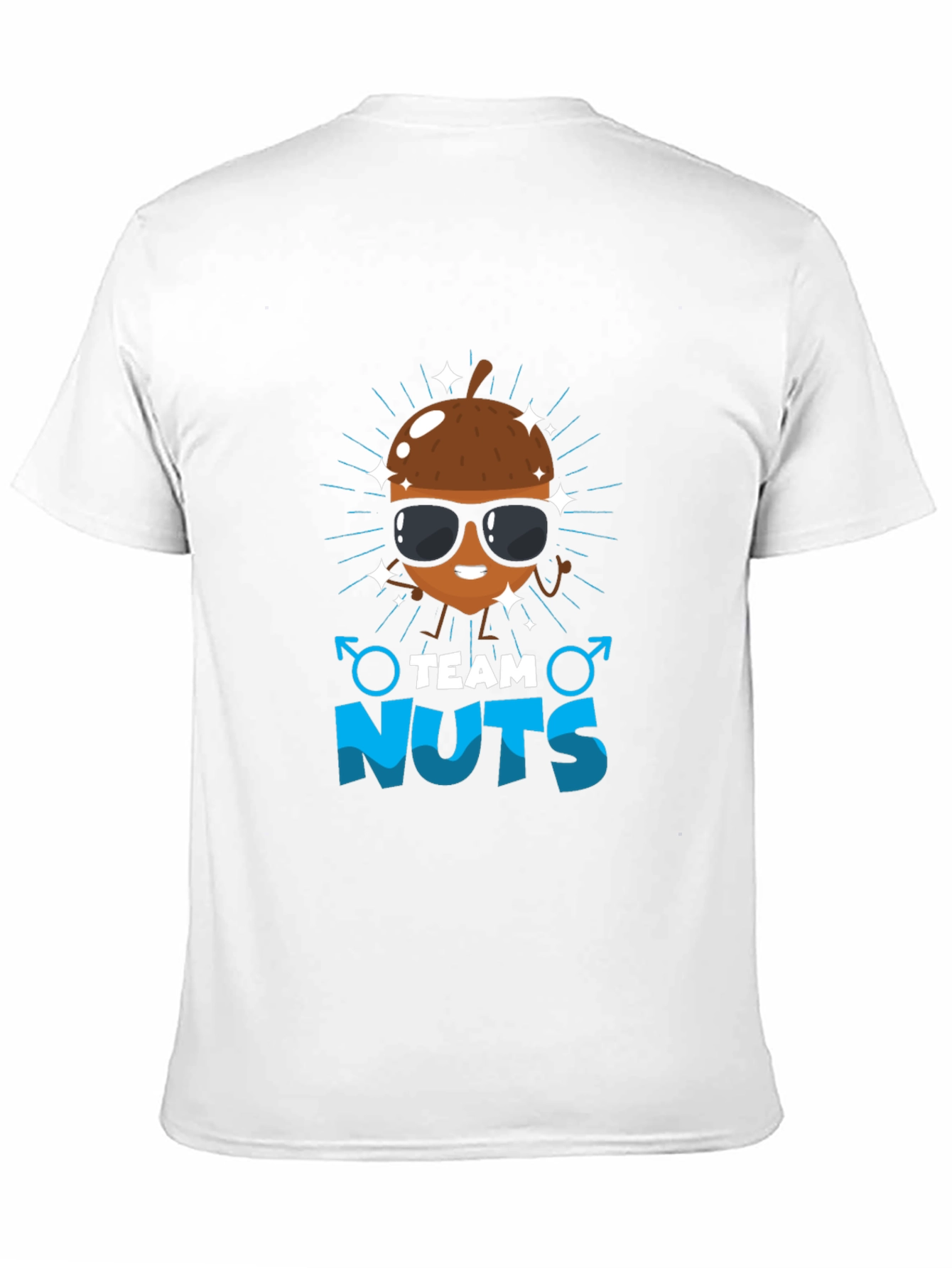 Team Nuts Funny Graphic T-Shirt