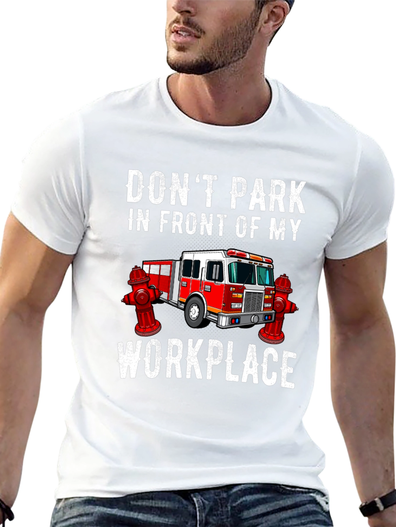 Firefighter Workplace T-Shirt