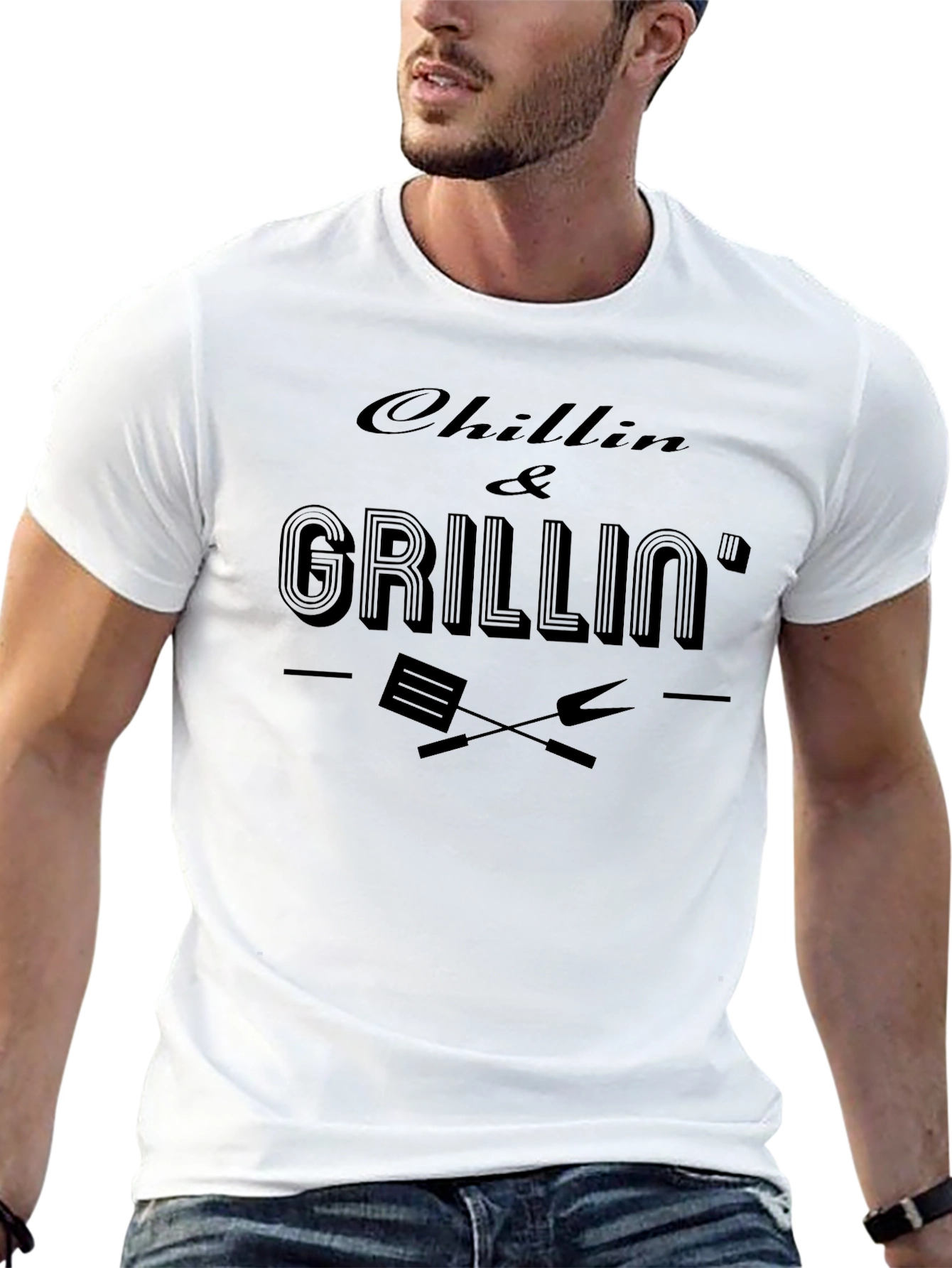 Chillin & Grillin Graphic T-Shirt