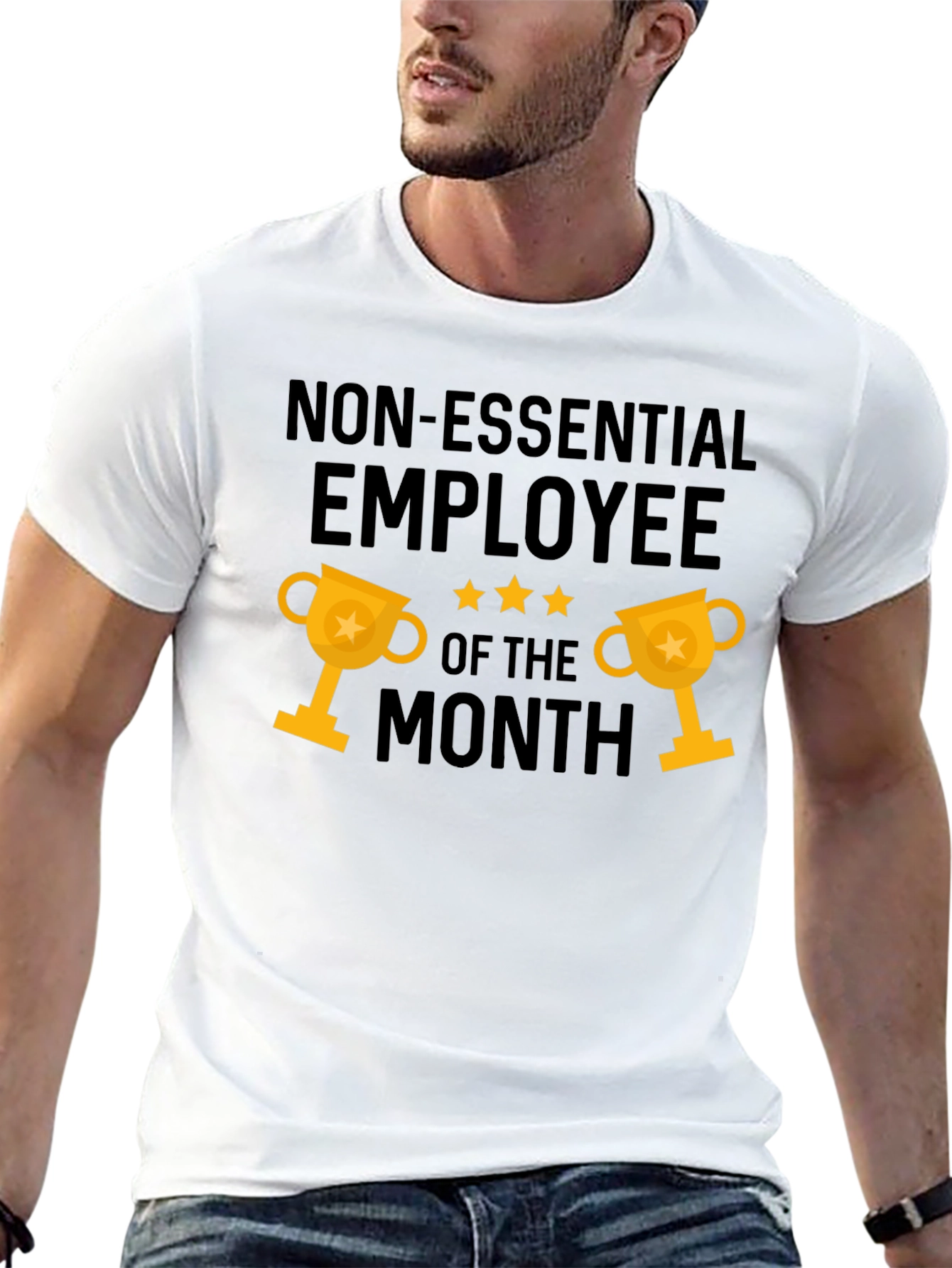 Non-Essential Employee of the Month T-Shirt