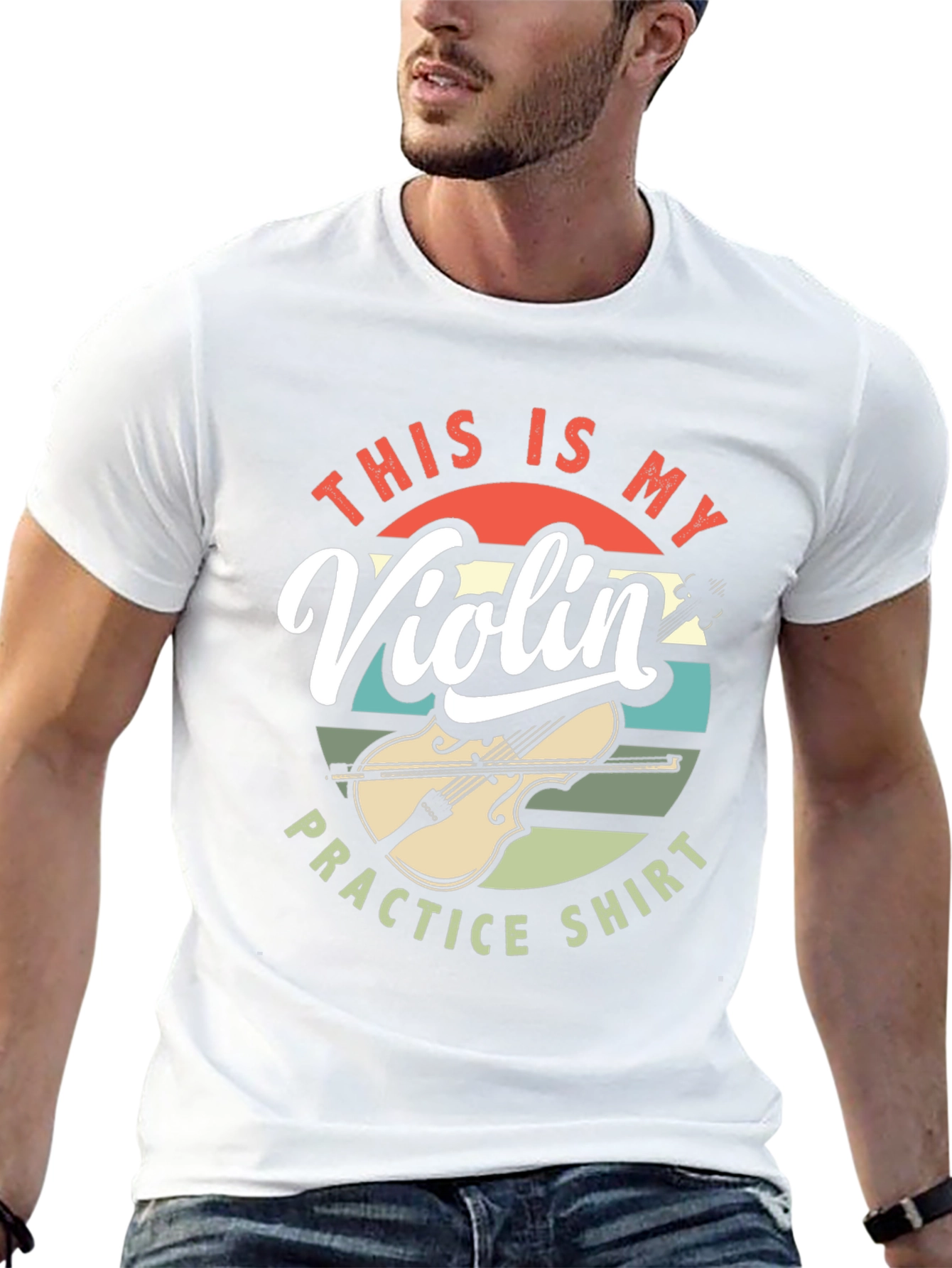 Violin Practice Shirt - Musician Tee