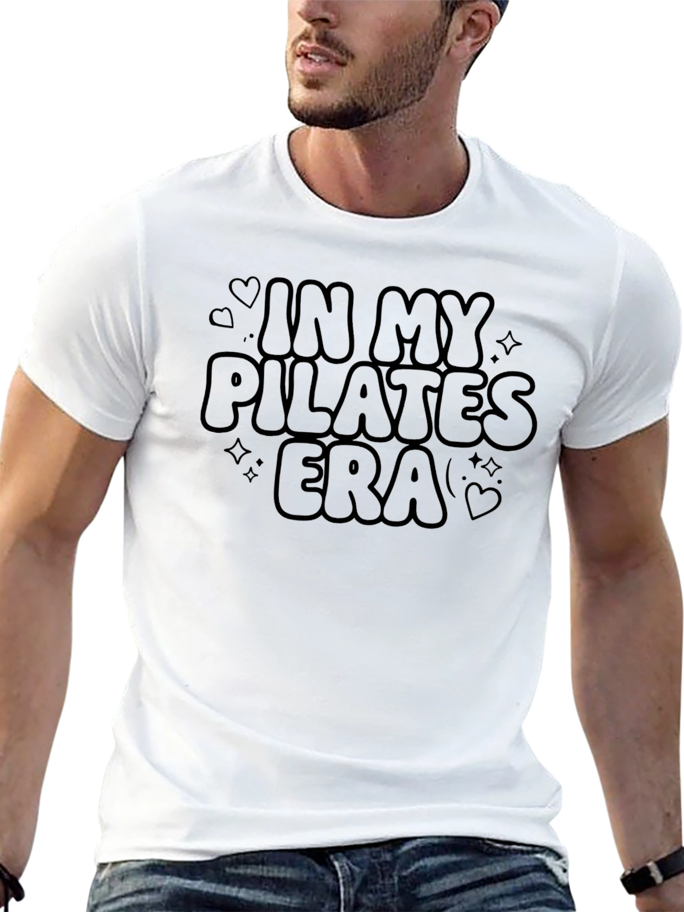 Pilates Era Graphic Tee - Unisex Black T-Shirt