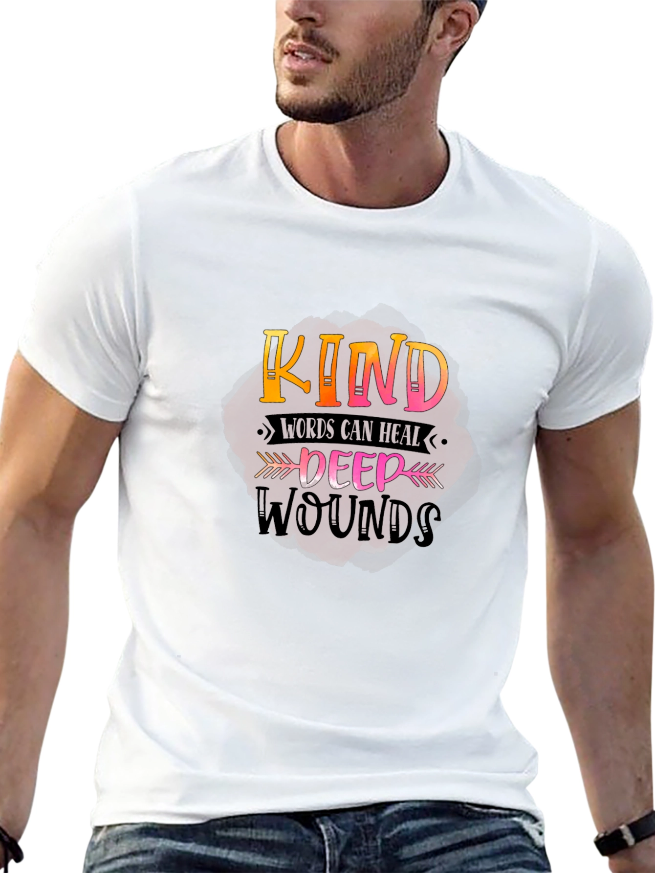 Kind Words Graphic Tee - Black