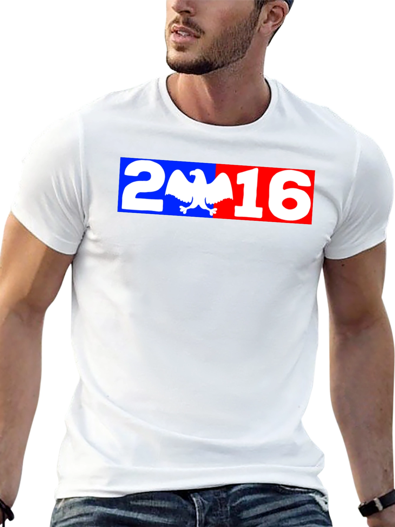 Patriotic 2016 Eagle Graphic T-Shirt